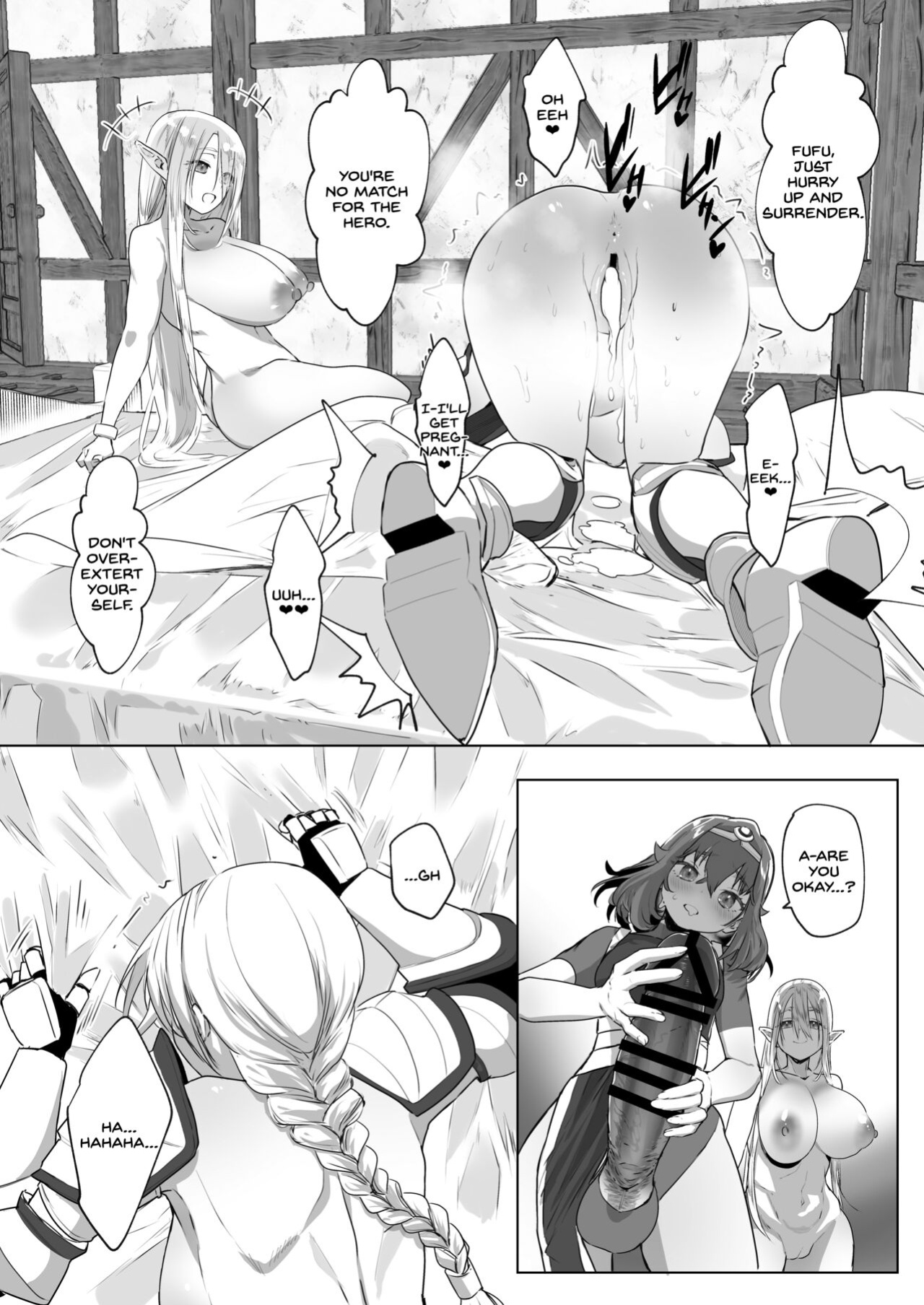 [Raise wa Futanari Bishoujo (orion)] Isekai Tensei Shitara Futanari Yuusha-sama datta Ken 2 [SDTLs]