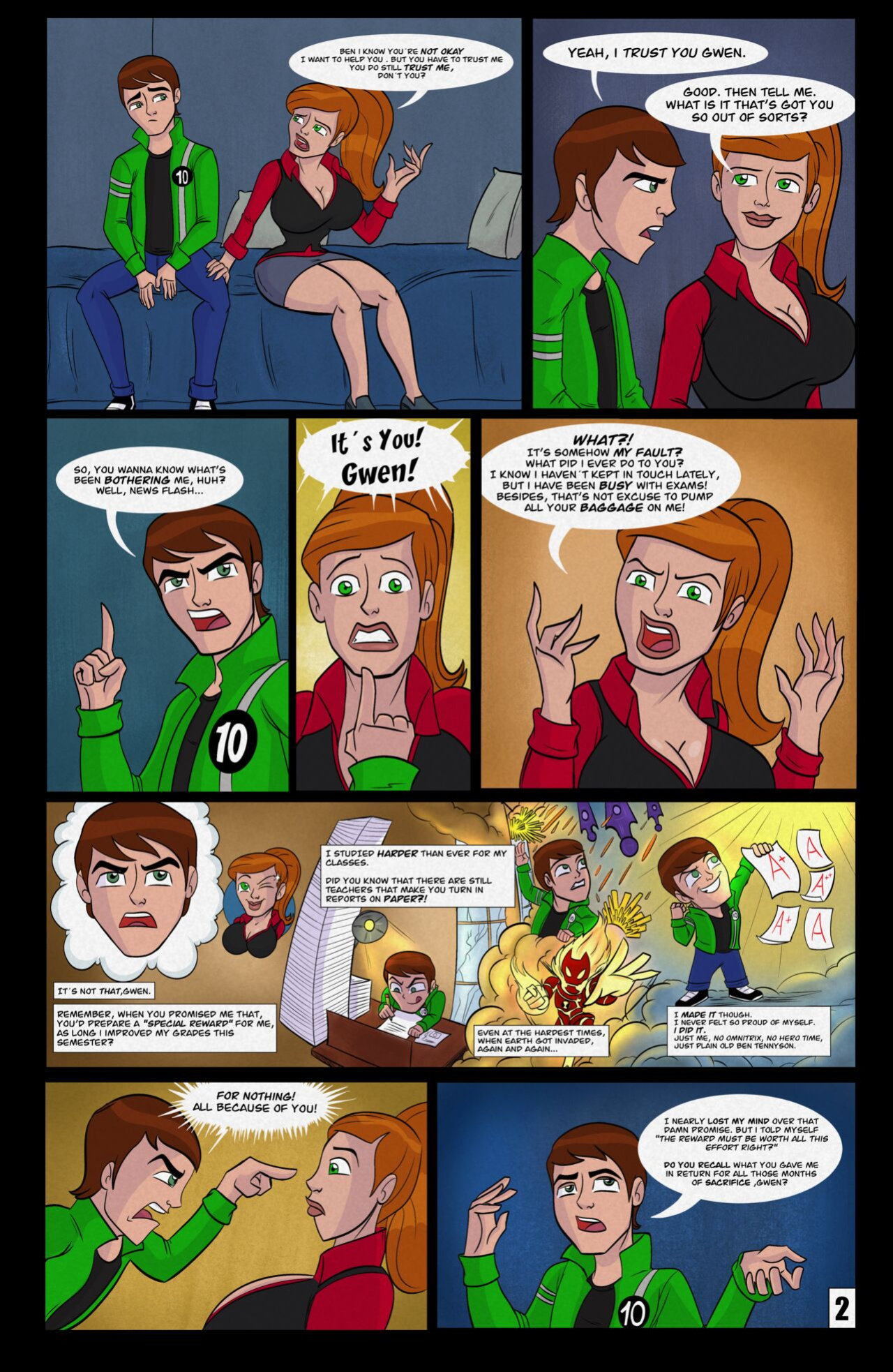 The Reward + EXTRAS ( Ben 10) [Ameizing Lewds]