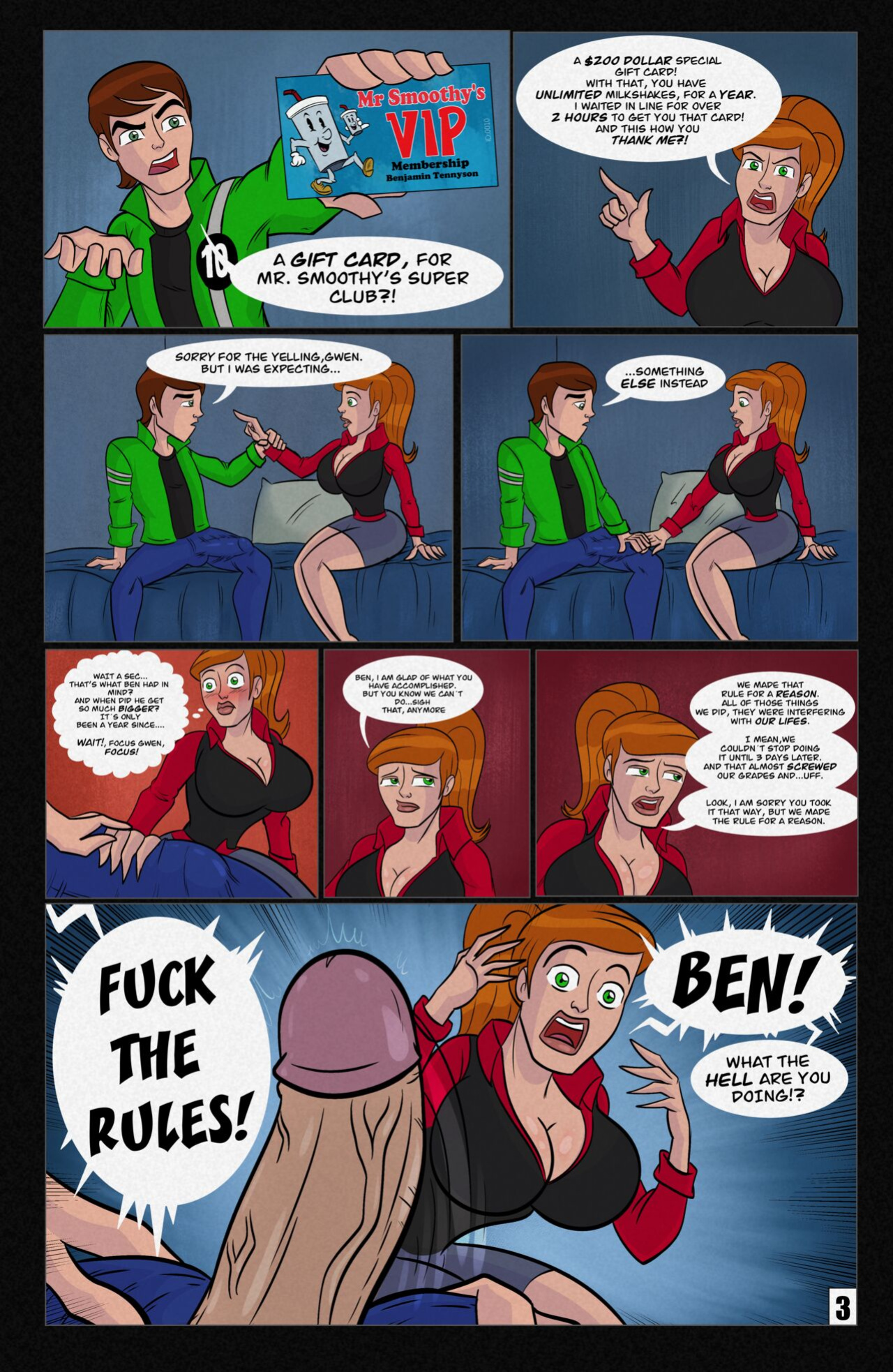 The Reward + EXTRAS ( Ben 10) [Ameizing Lewds]