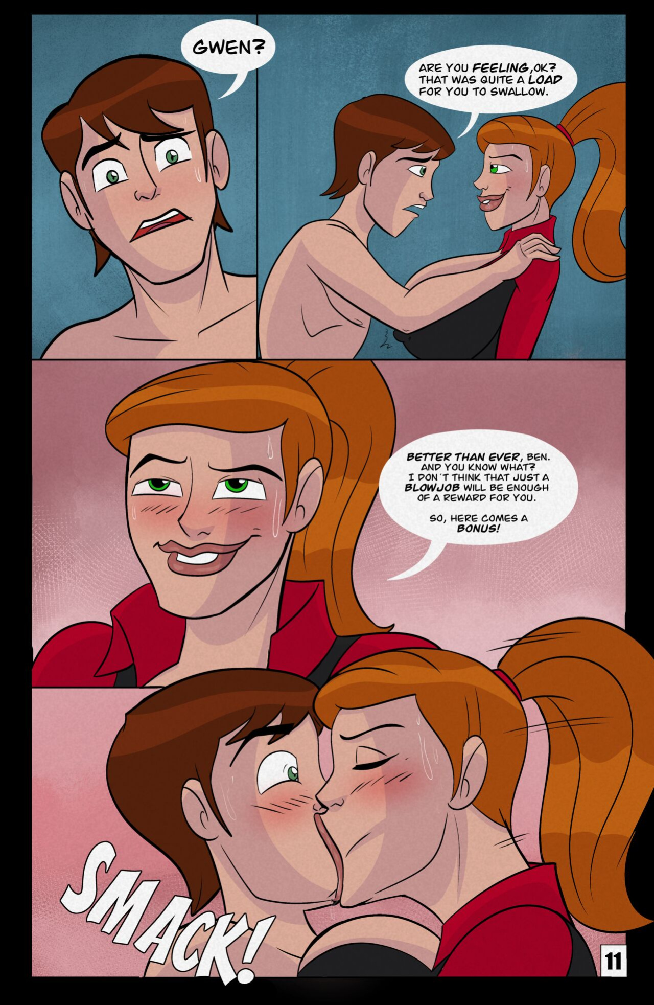 The Reward + EXTRAS ( Ben 10) [Ameizing Lewds]