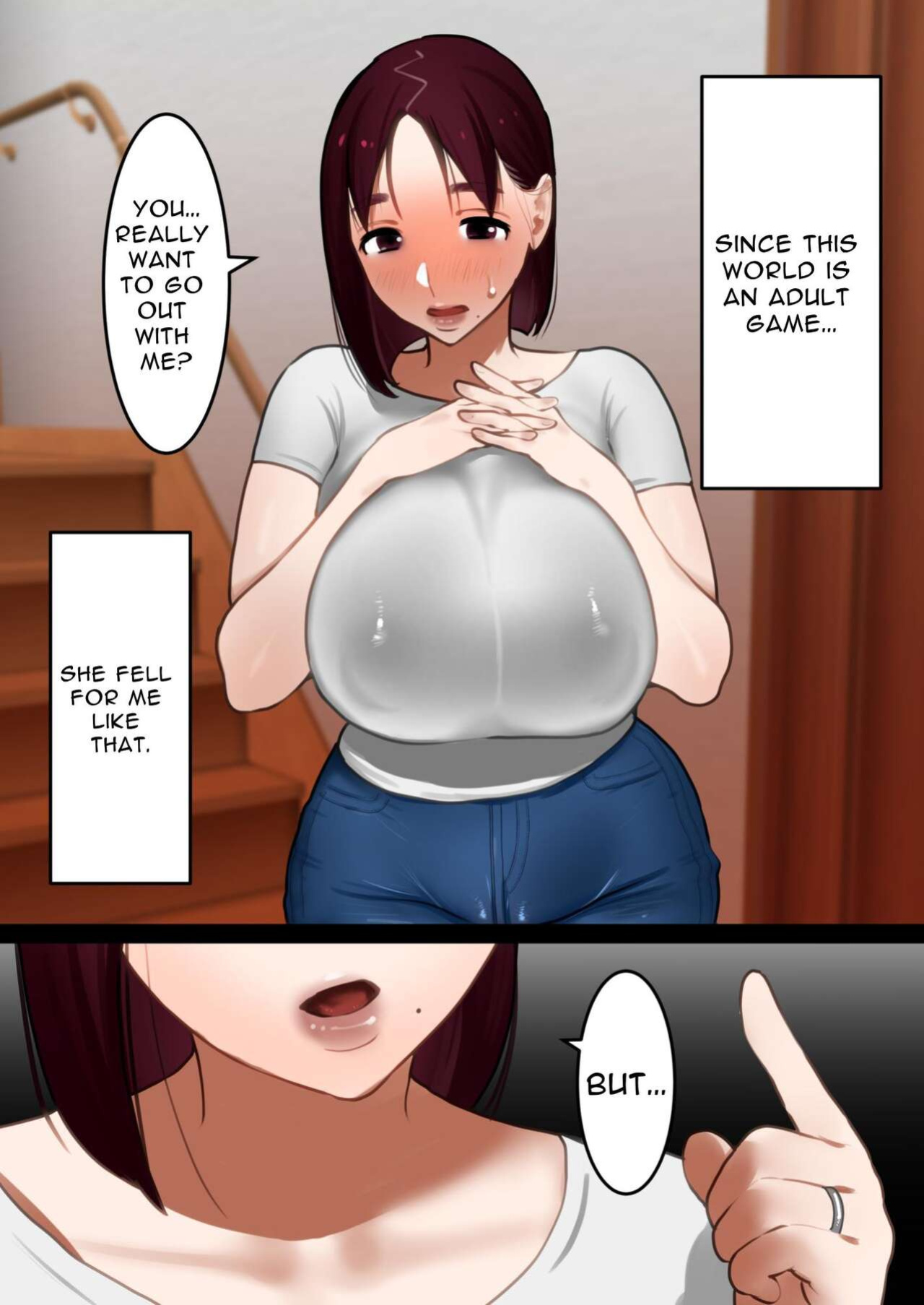 [bomubomuburin (Tooyama Burin)] Tensei Shitara Galge no Shujinkou ni Natteita node Heroine no Haha o Kouryaku Shimasu | I Reincarnated as an Adult Game Protagonist, so I decided to go for the Heroine's Mother ~Manami~ [Solid Rose]