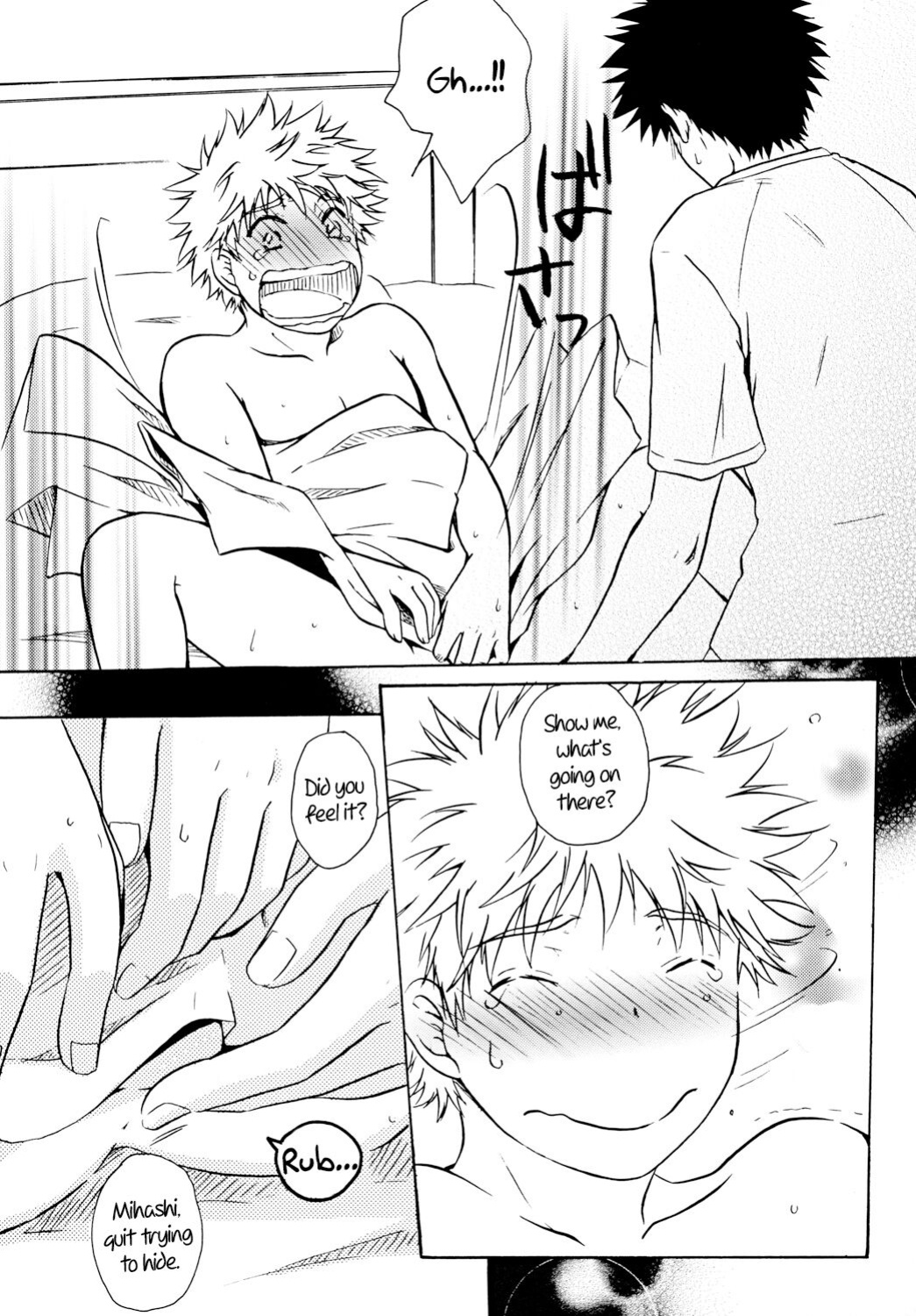 [Viva Mikinosuke (Katazaki Miki)] Dakishimete Suki to Itte | Hold Me and Tell Me You Love Me (Ookiku Furikabutte) [alparslan]