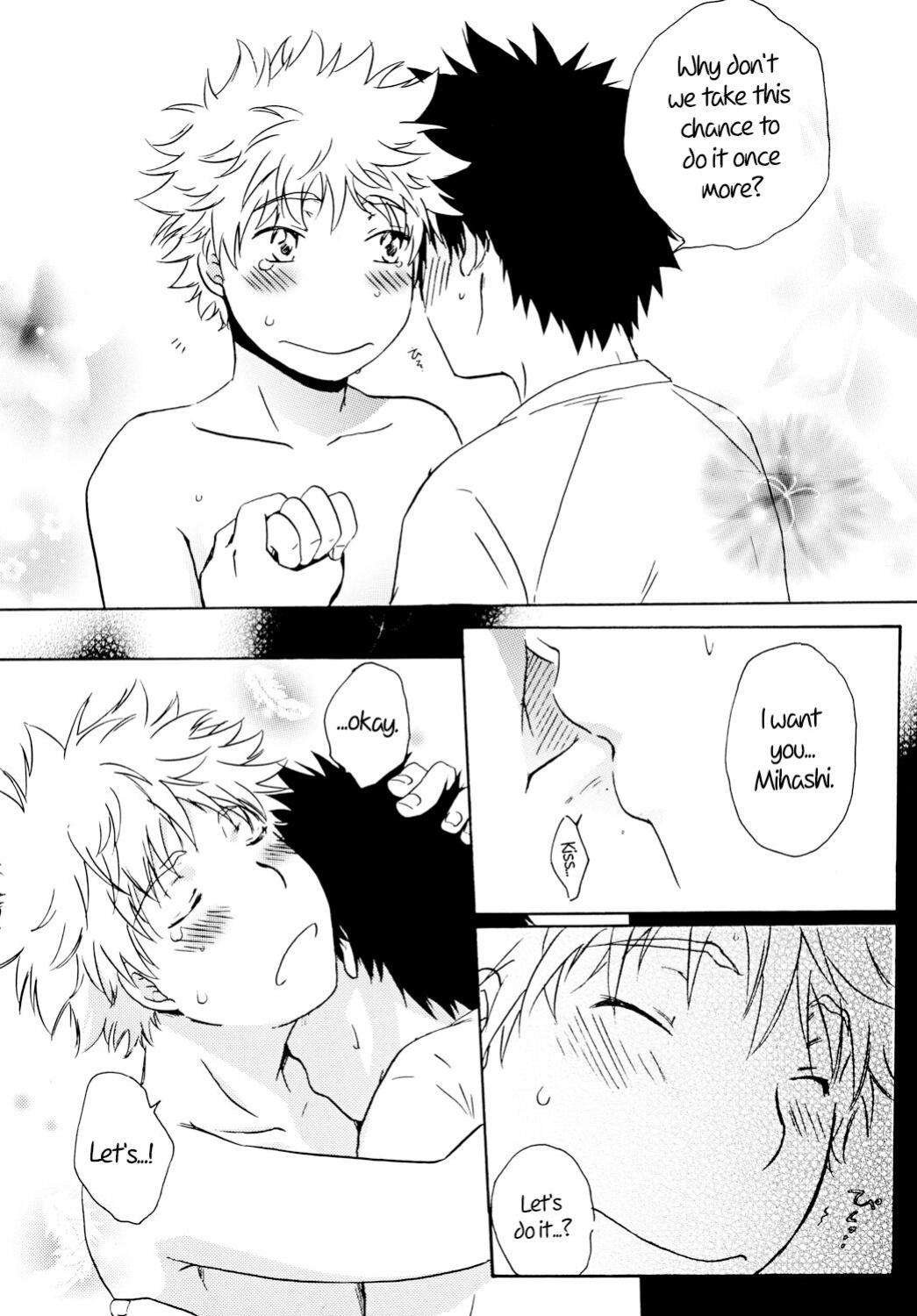 [Viva Mikinosuke (Katazaki Miki)] Dakishimete Suki to Itte | Hold Me and Tell Me You Love Me (Ookiku Furikabutte) [alparslan]