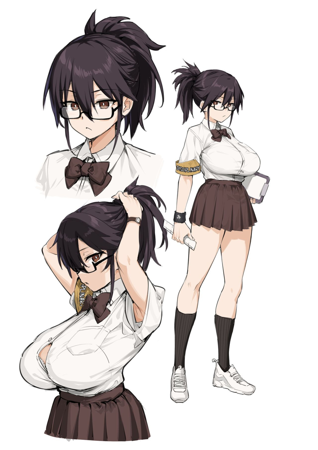 Rumor Has It That the New President of the Disciplinary Committee Has a Huge Rack Vol.1+2