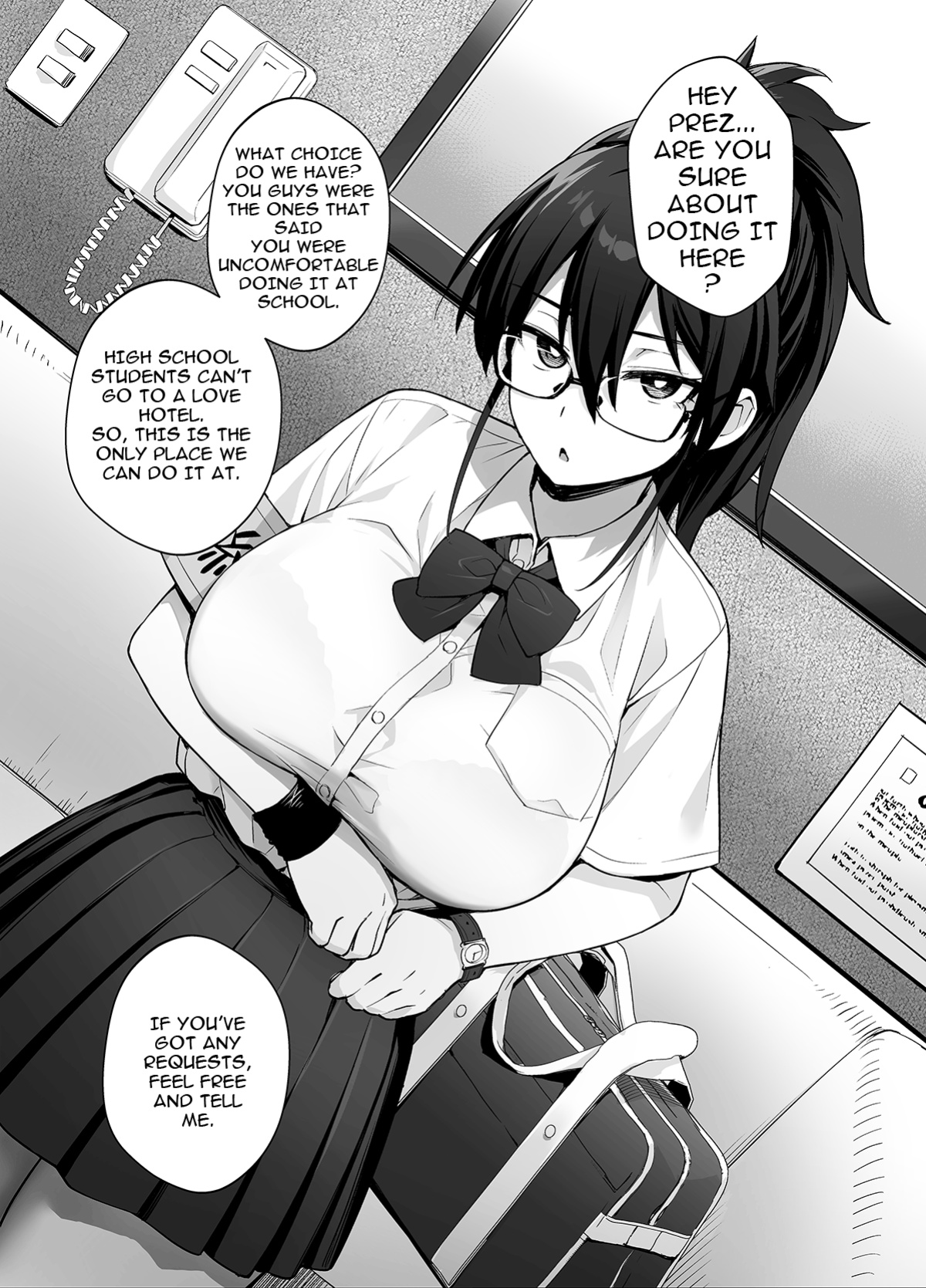 Rumor Has It That the New President of the Disciplinary Committee Has a Huge Rack Vol.1+2