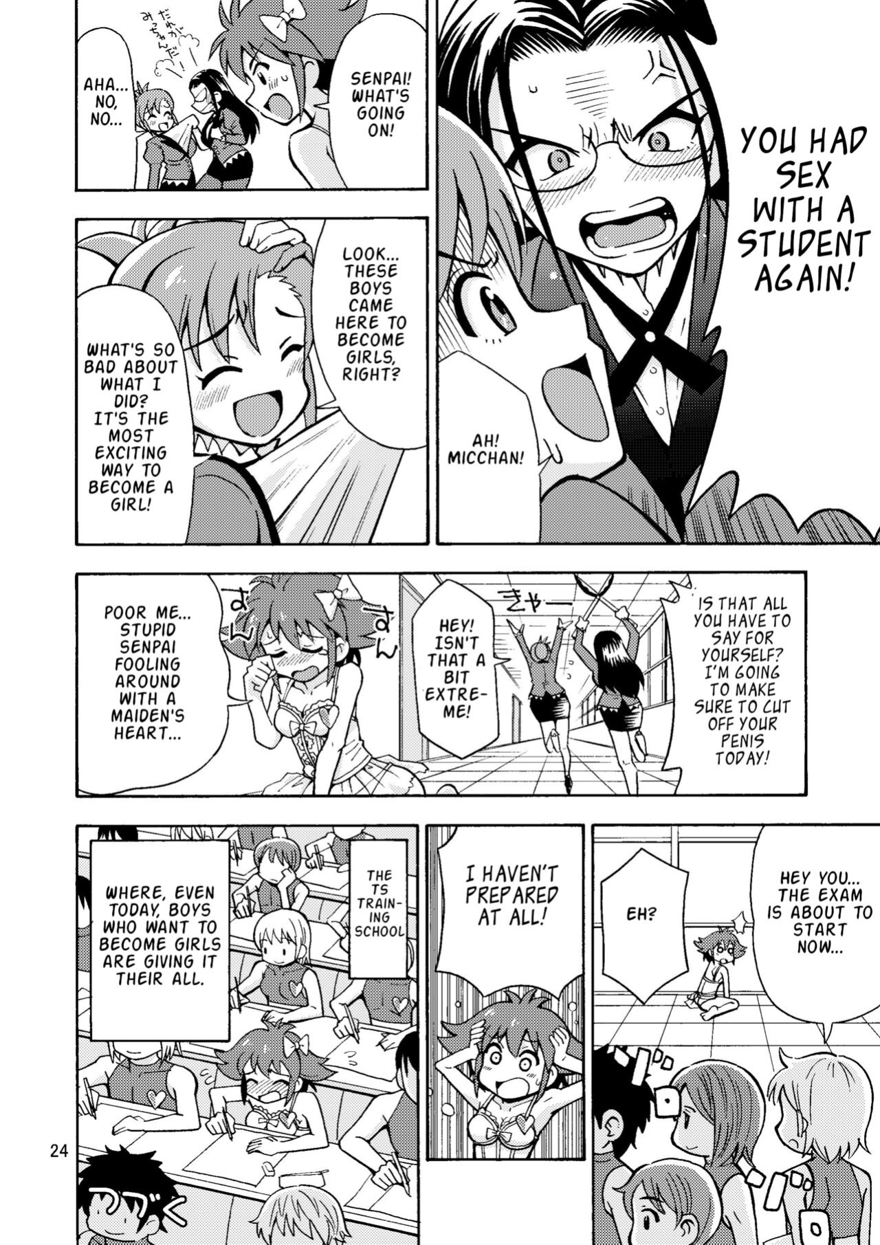 [Yoshida Gorou Shoukai (Yoshida Gorou)] Tsudoe TS Kyoushuujo Part 1 [ToodlesTL]
