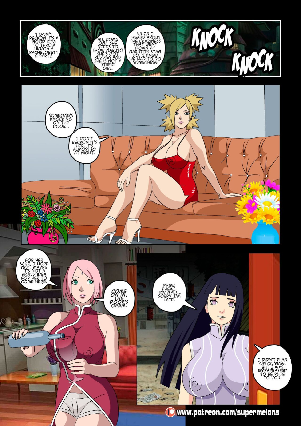 [Super Melons] Hanabi Intrusive (Boruto)