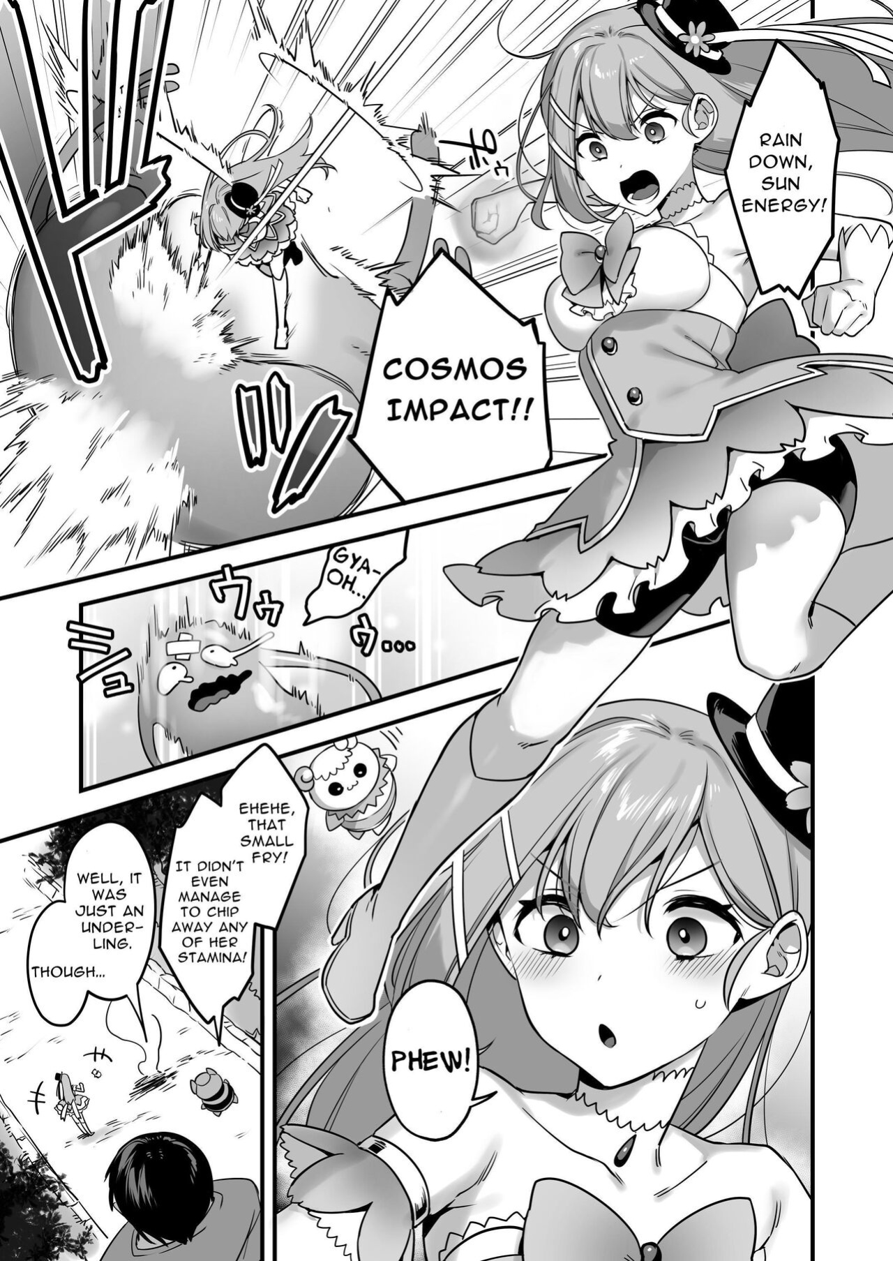 [U-RaL (Yamanashi Yuuya)] Aku no Tesaki ni Natta node. ~Mahou Shoujo o Ryoujoku Shimasu~ | Since I became a pawn of evil... I'll disgrace the magical girl