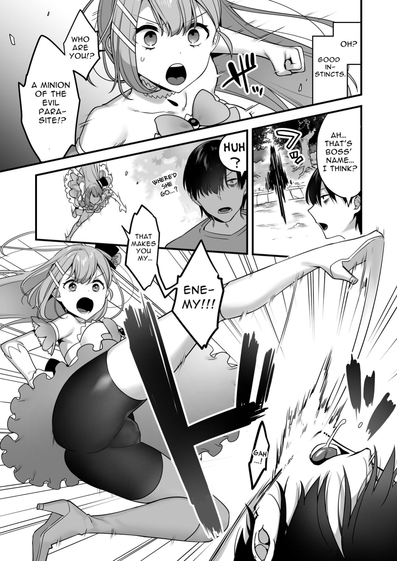 [U-RaL (Yamanashi Yuuya)] Aku no Tesaki ni Natta node. ~Mahou Shoujo o Ryoujoku Shimasu~ | Since I became a pawn of evil... I'll disgrace the magical girl