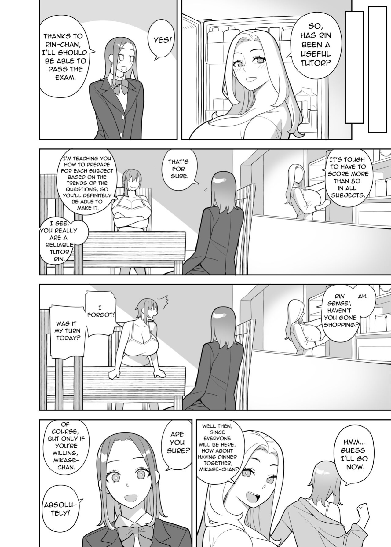 [Hidarikiki] Friend and Her Mom