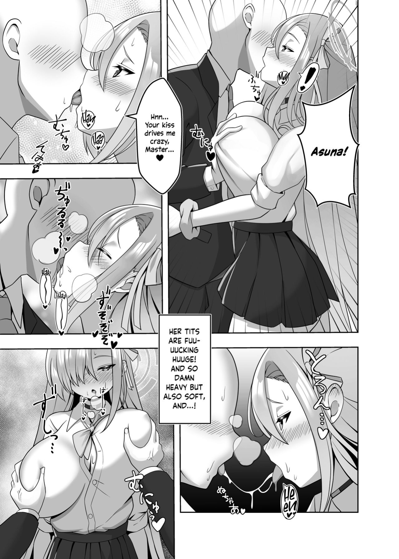[Nekolovelandou (Nekojima)] Ichinose Asuna to Sukebe Suru Hon | Lewd Sex with Ichinose Asuna (Blue Archive) [Shiromaru]