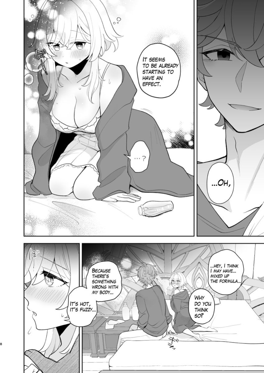 [Morimoriya (Shikanoo Derako)] Hana ni oborete(Genshin Impact) [Sample]