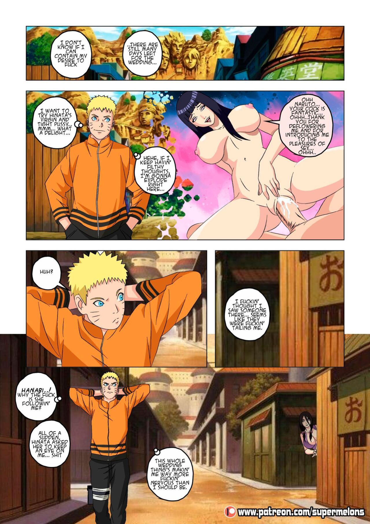 [Super Melons] Hanabi Intrusive (Boruto) -