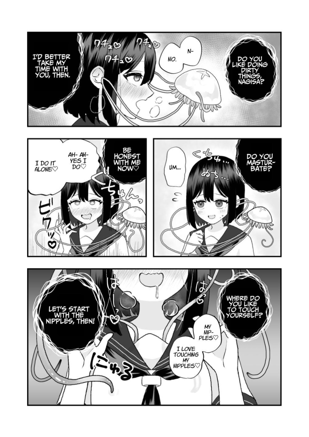 [Honeycomb Heim (Hachiya)] Ikai Ishukan ~Shokushu no Ongaeshi~ | Otherworld Interspecies Sex ~The Tentacle Returns~ [Cottoid]