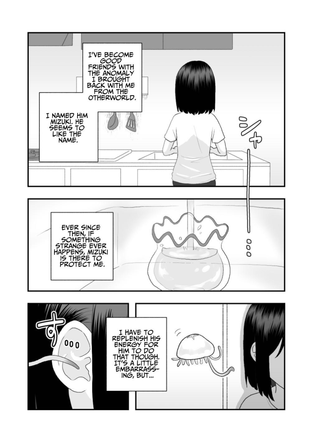 [Honeycomb Heim (Hachiya)] Ikai Ishukan ~Shokushu no Ongaeshi~ | Otherworld Interspecies Sex ~The Tentacle Returns~ [Cottoid]