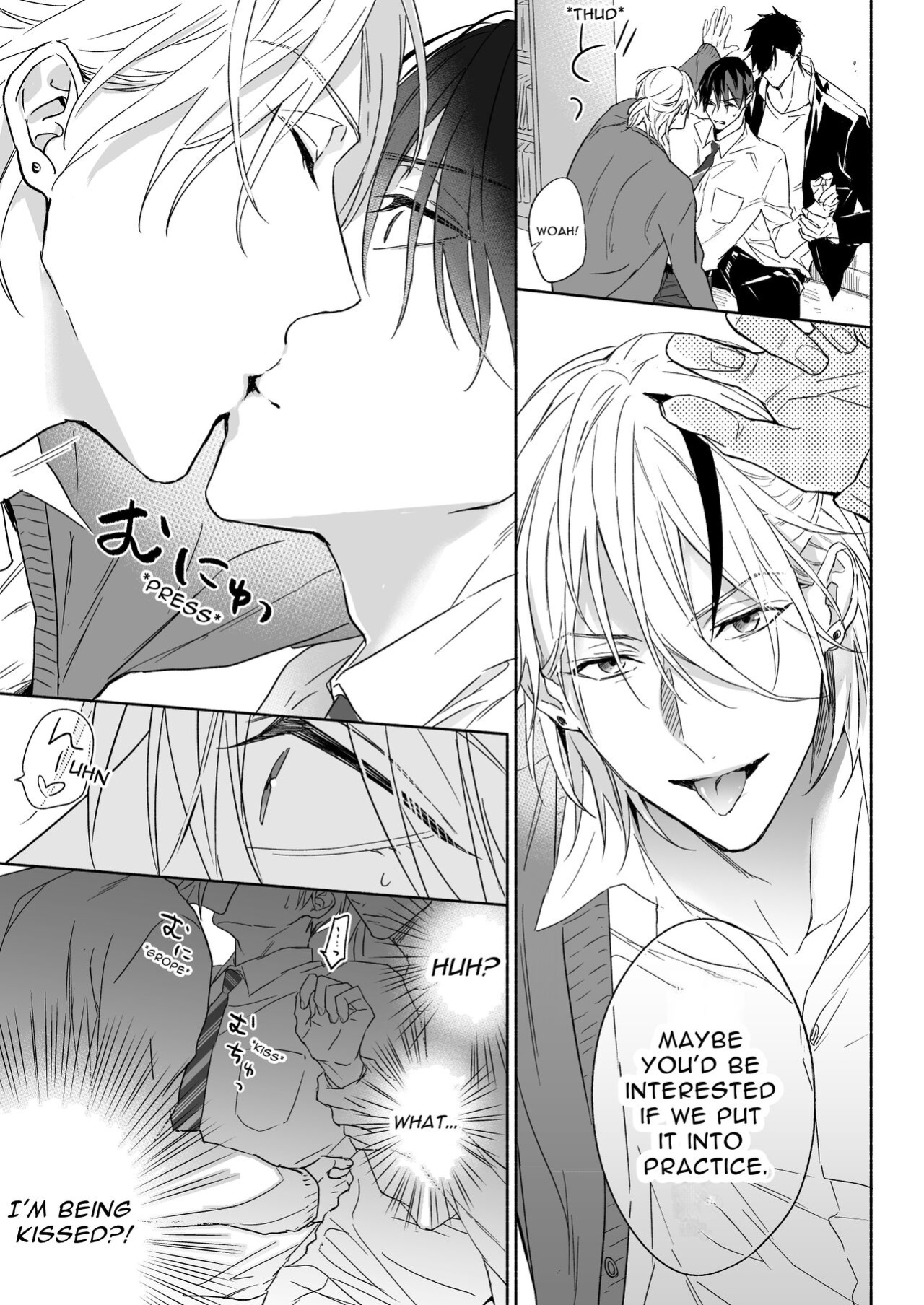 [NS (Nabara Shouko)] Tachi to Neko Docchi ga Ii no? | Top or Bottom? ~Sweaty 3-Way Sex~