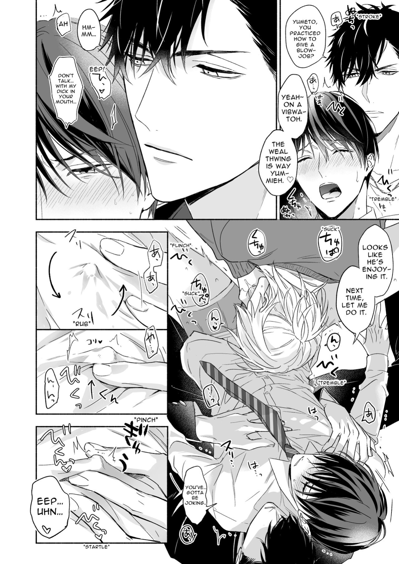 [NS (Nabara Shouko)] Tachi to Neko Docchi ga Ii no? | Top or Bottom? ~Sweaty 3-Way Sex~