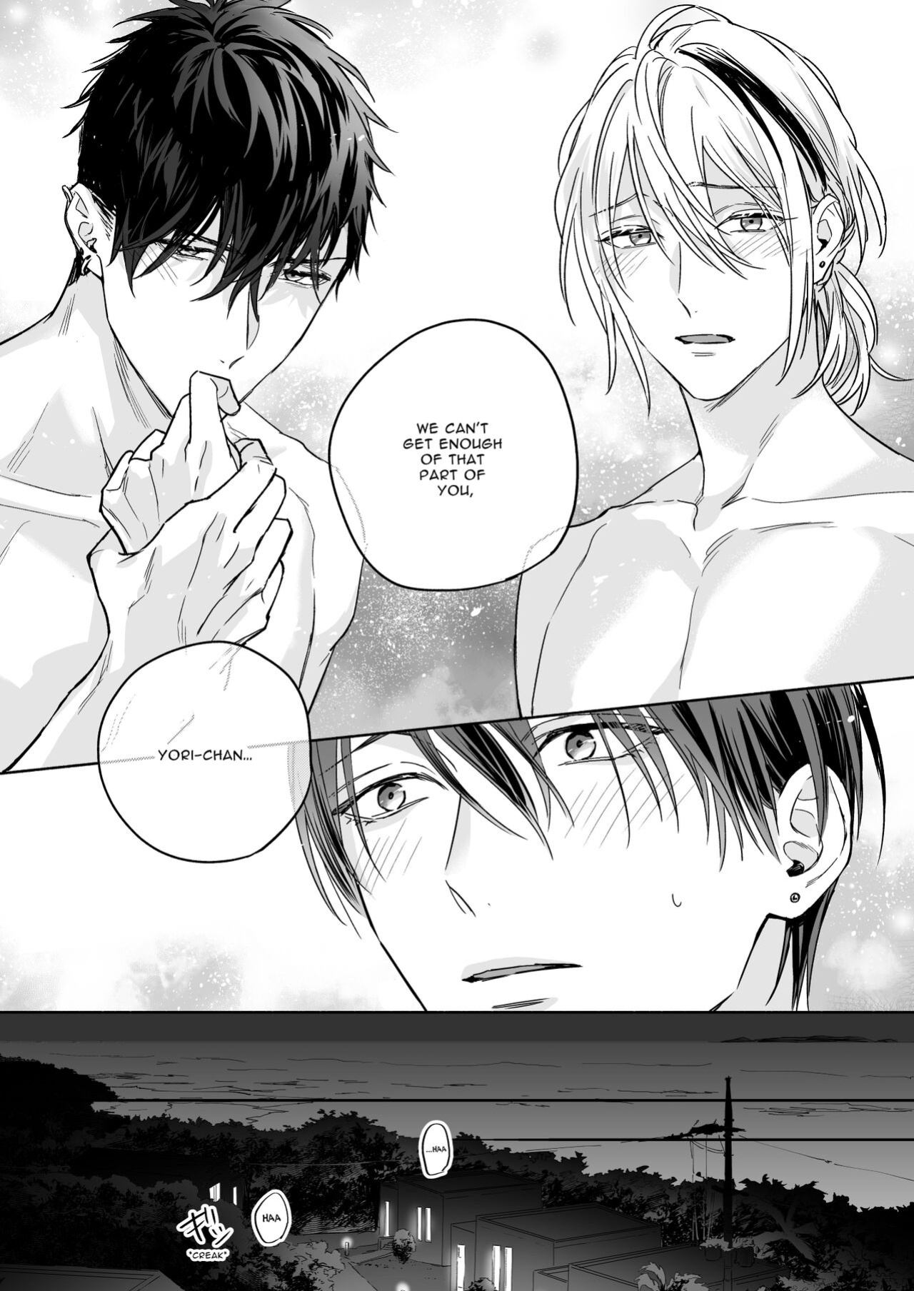 [NS (Nabara Shouko)] Tachi to Neko Docchi ga Ii no? | Top or Bottom? 3 ~Vacation 3-way Sex~