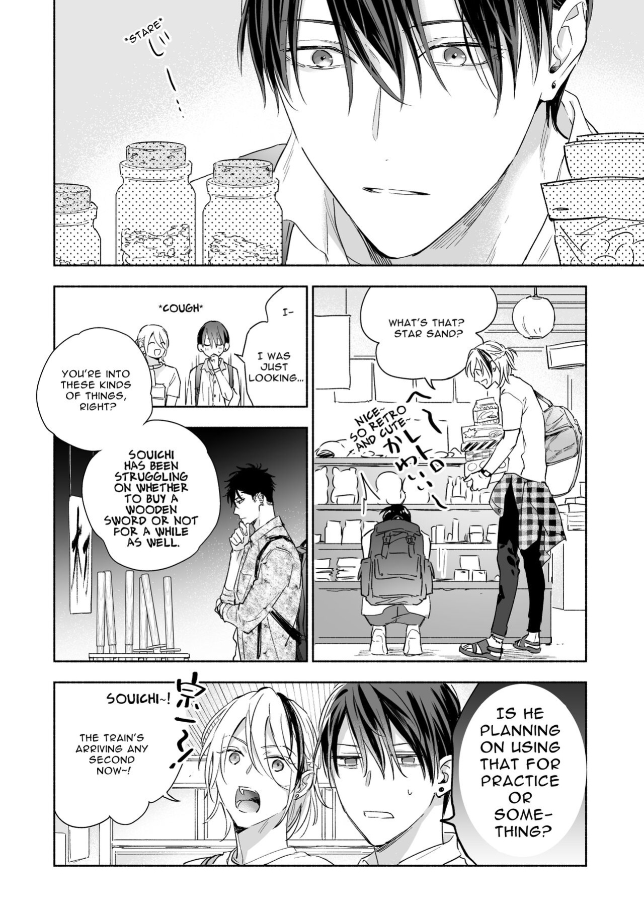 [NS (Nabara Shouko)] Tachi to Neko Docchi ga Ii no? | Top or Bottom? 3 ~Vacation 3-way Sex~