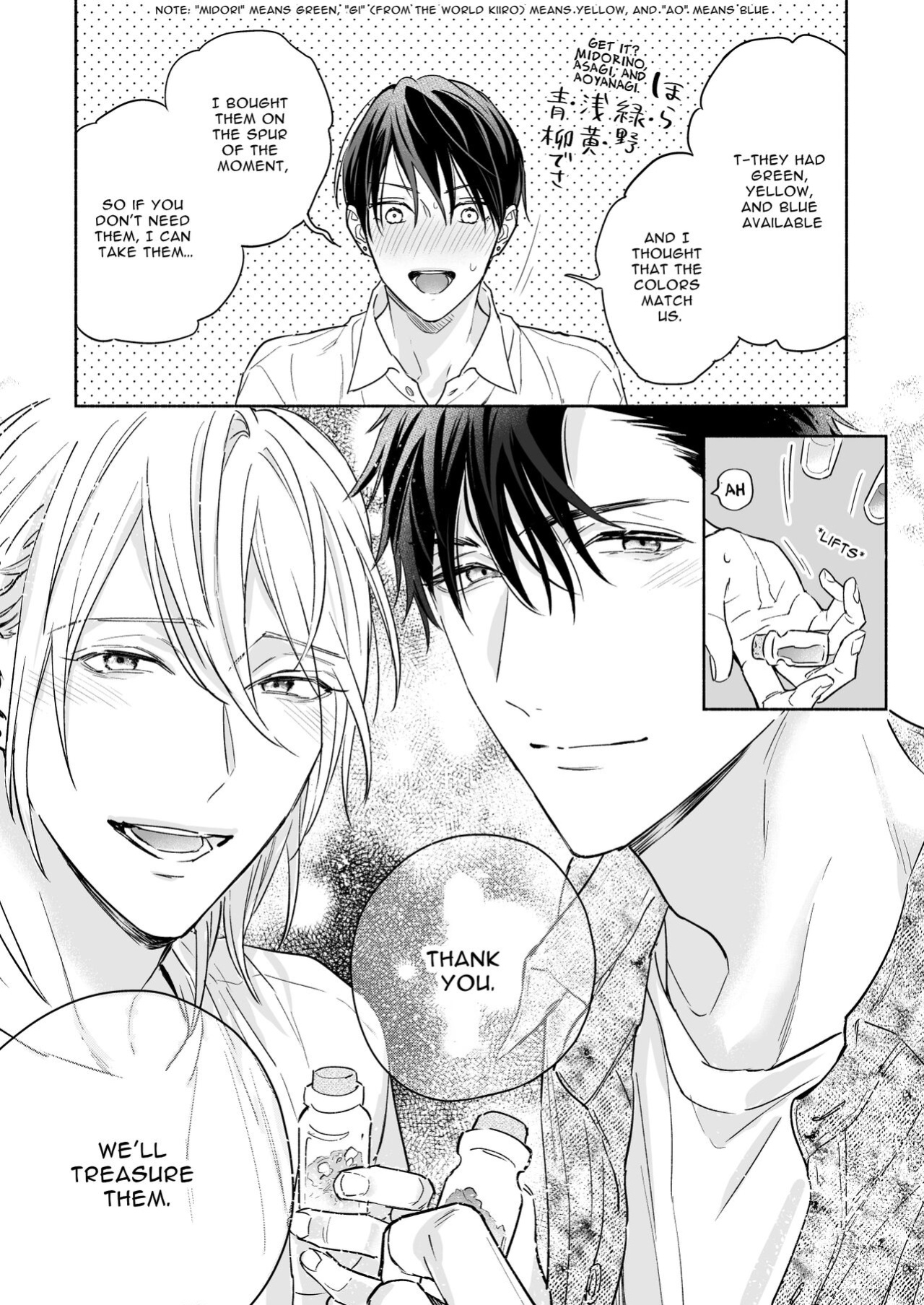[NS (Nabara Shouko)] Tachi to Neko Docchi ga Ii no? | Top or Bottom? 3 ~Vacation 3-way Sex~