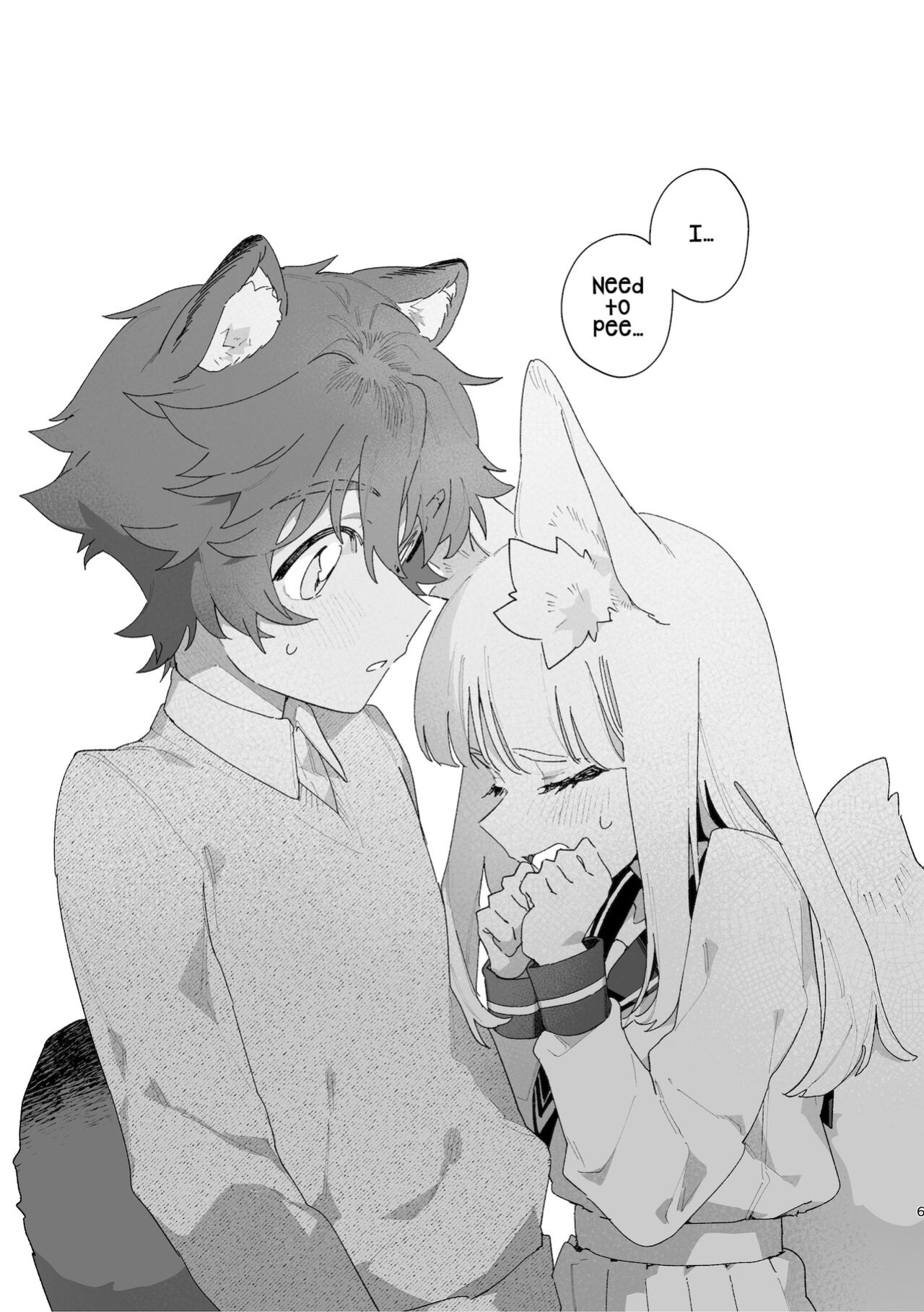 [pink carrot (usachanGET)] Otoko ga Uke - Kitsune-chan X Tanuki-kun | ♂ ga uke. Kitsune-chan × tanuki-kun [Tabunne Scans]
