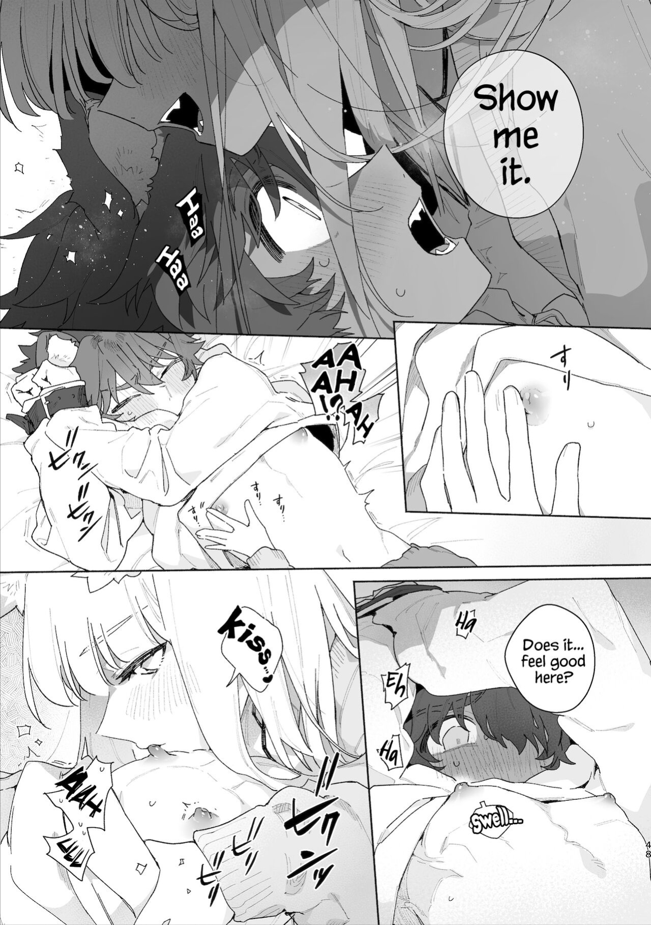 [pink carrot (usachanGET)] Otoko ga Uke - Kitsune-chan X Tanuki-kun | ♂ ga uke. Kitsune-chan × tanuki-kun [Tabunne Scans]