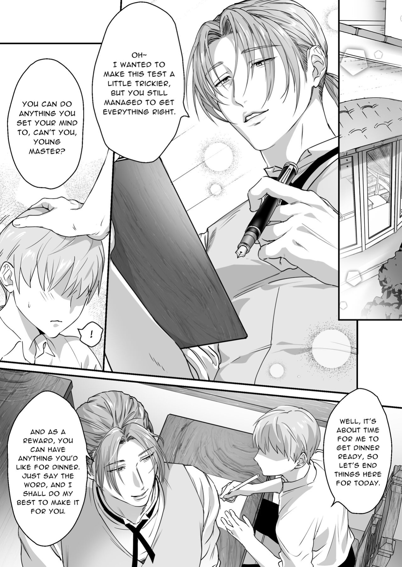[Nugget bun Nageya-san (Nugget)] Waka Danna-sama, O Shioki no Jikan Desu. | Young Master, It's Time For Punishment