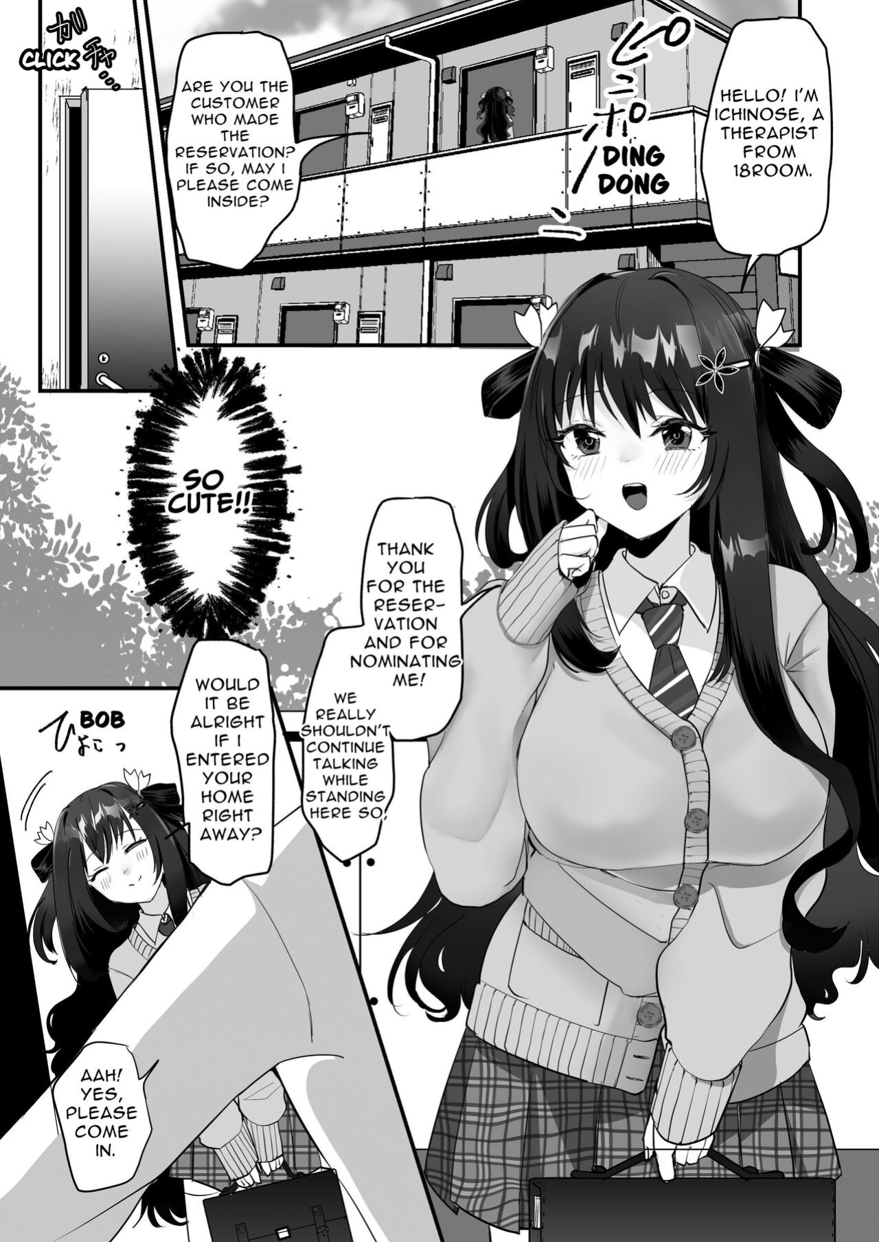 [Whisp (Wada-chin)] Isshūkan, gen'eki JK to o ma n ko mansai no dōsei [tsuyoshi]