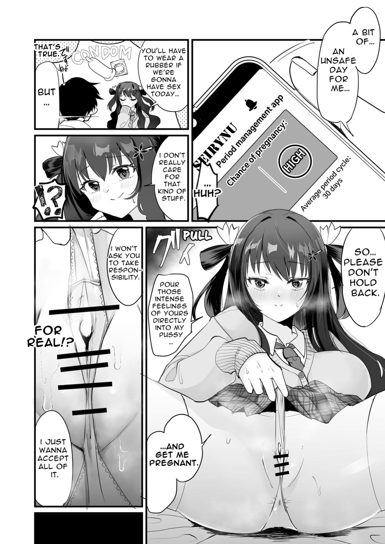 [Whisp (Wada-chin)] Isshūkan, gen'eki JK to o ma n ko mansai no dōsei [tsuyoshi]