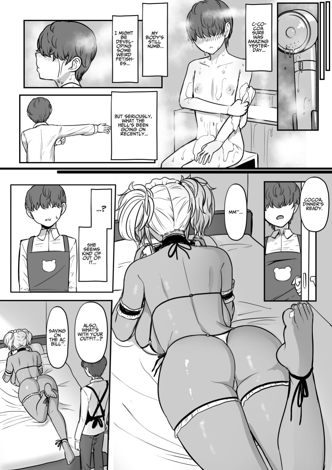 [NOSEBLEED (Miyamoto Issa)] Kuro Gal Maid Inma, Goshu o Kuu. 2 | Kuro-Gyaru Succubus Maid Devours Her Master. 2 [Benri]