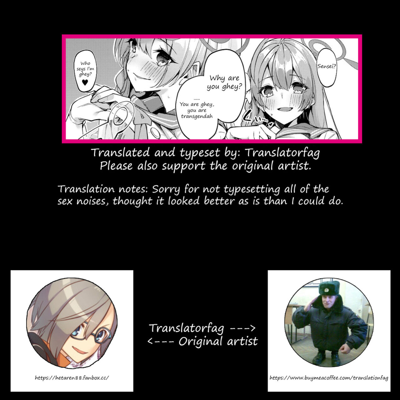 [Hetaren] Hanako Mini Manga (Blue Archive)