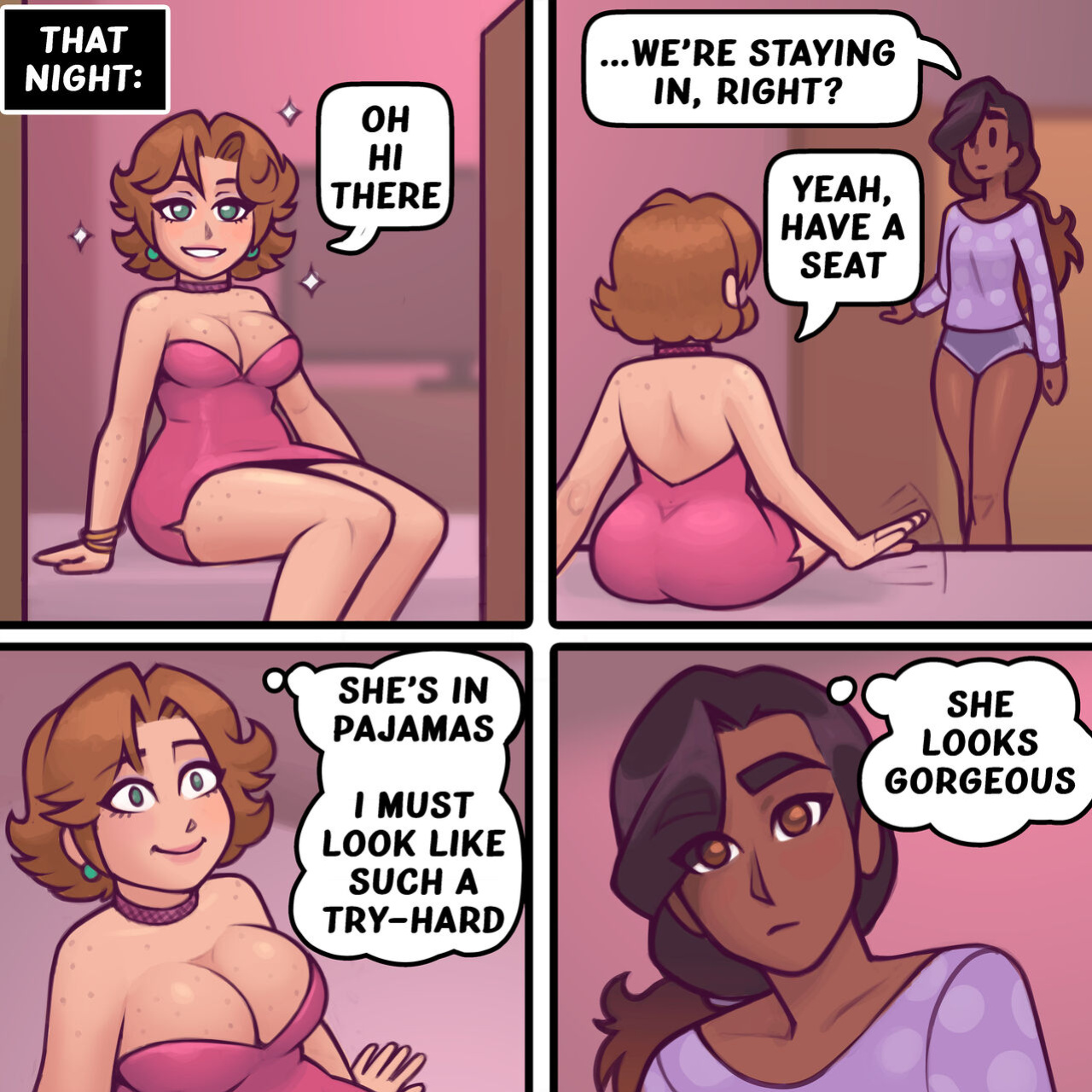 [GuilhermeRM] Taís Tavares and Sofia Macieira comic (remaster & original)