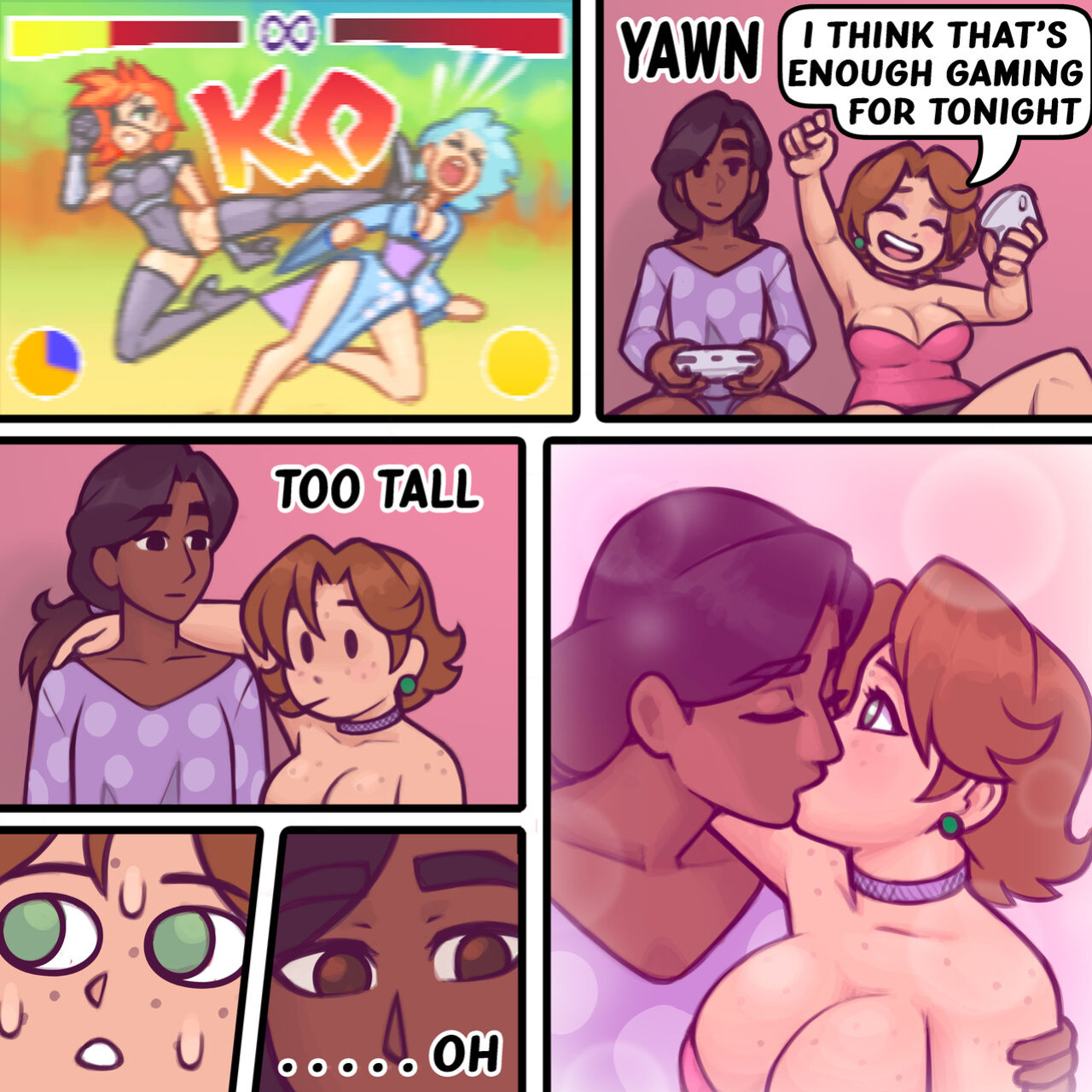 [GuilhermeRM] Taís Tavares and Sofia Macieira comic (remaster & original)