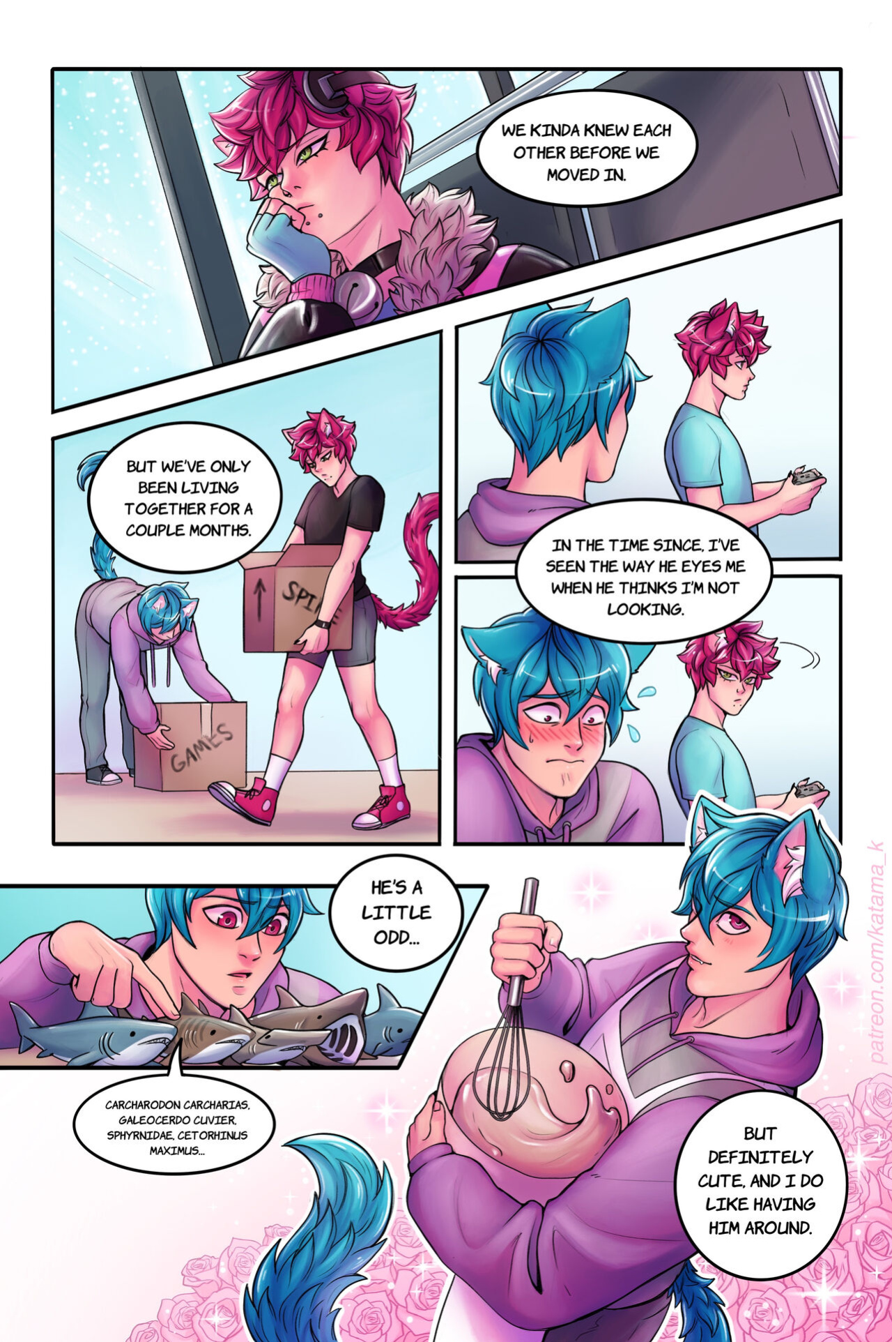 [Katama K.] Catboy Roommates
