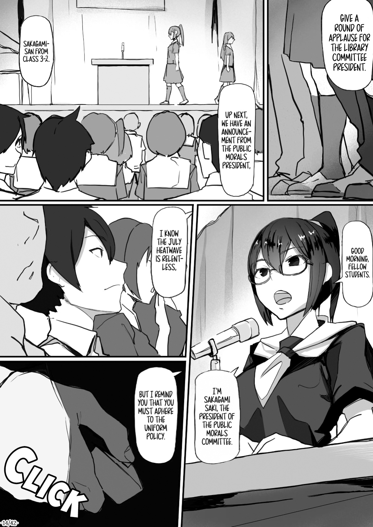 [Ichijikushirabe Shiki (Shirabe Shiki)] Fuuki Iinchou wa Kusuri ni Yowai 2 | Public Morals Prez Can't Resist Drugs 2 [Fap It Scans]