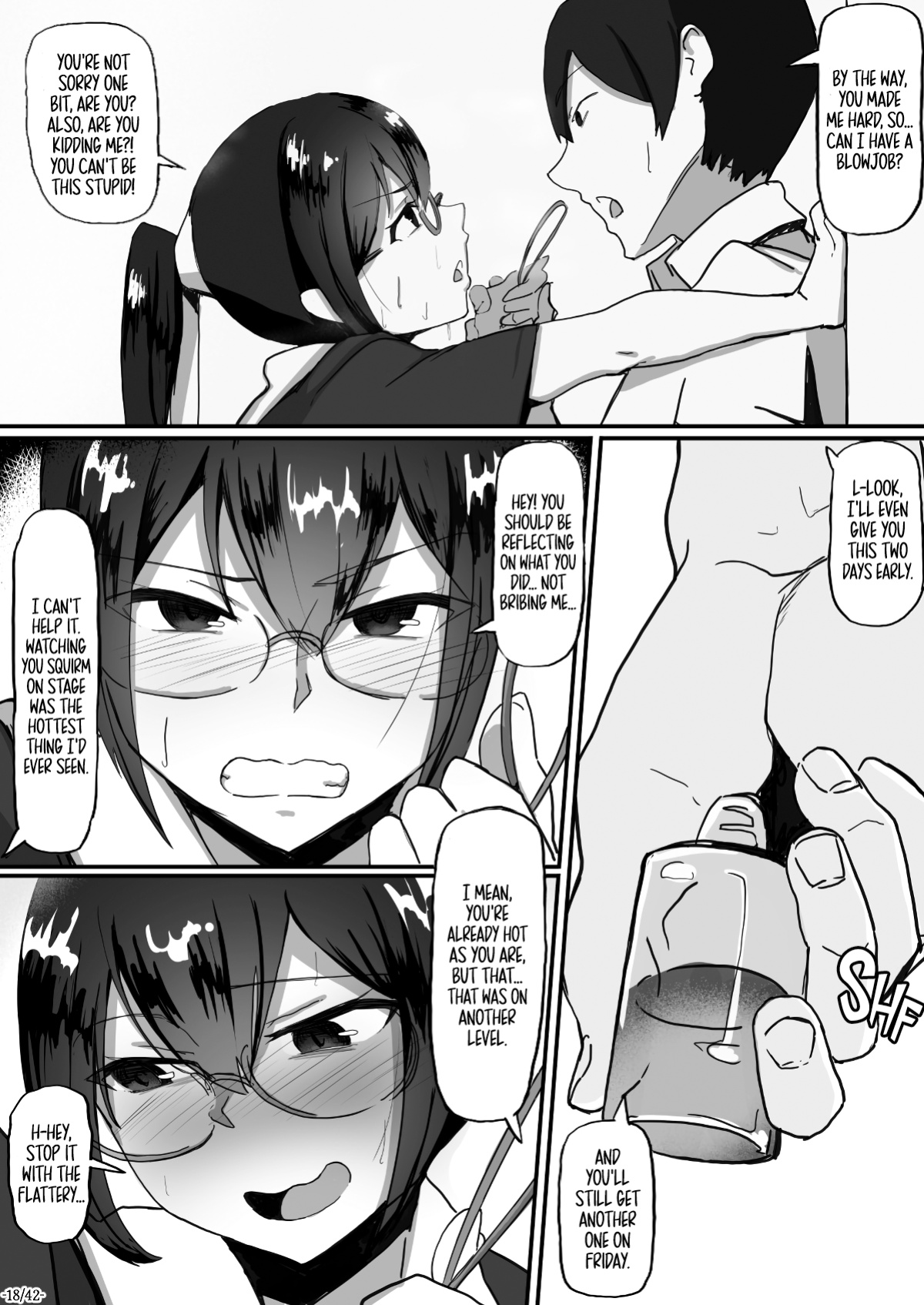 [Ichijikushirabe Shiki (Shirabe Shiki)] Fuuki Iinchou wa Kusuri ni Yowai 2 | Public Morals Prez Can't Resist Drugs 2 [Fap It Scans]