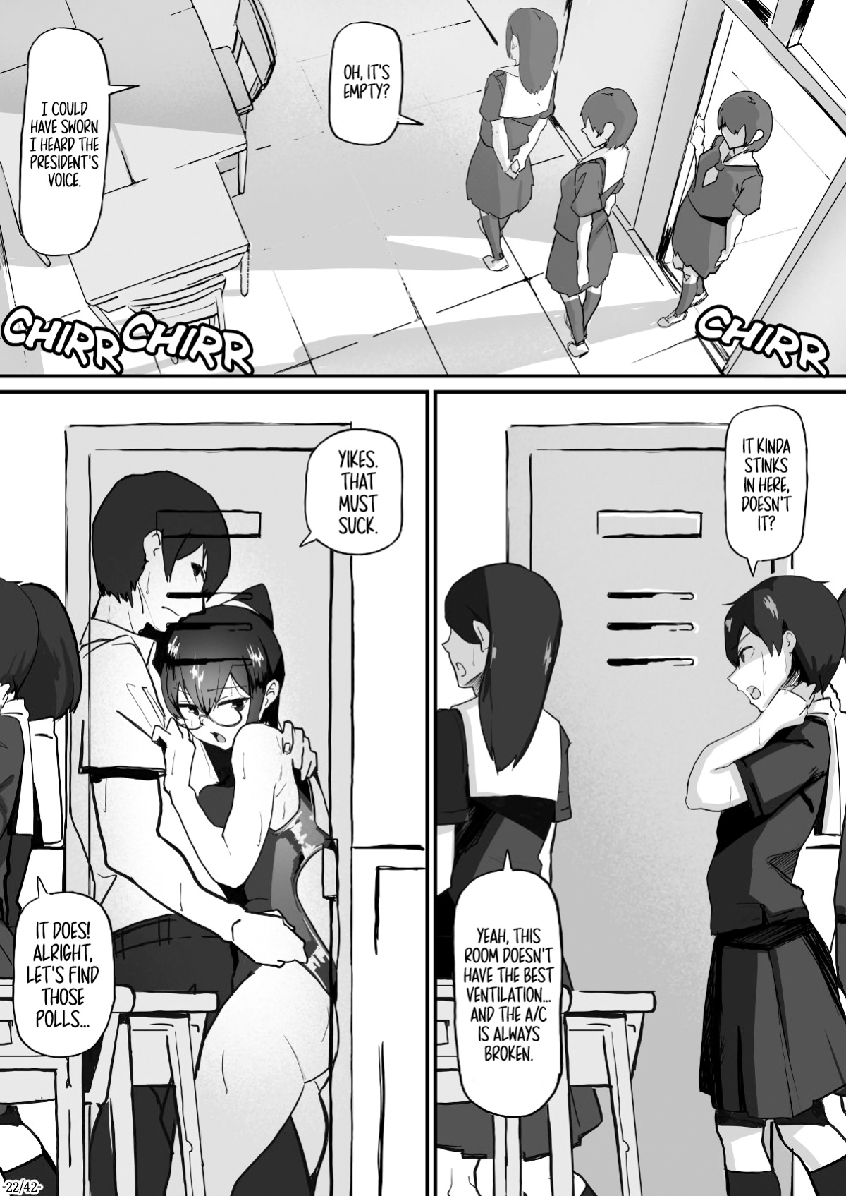 [Ichijikushirabe Shiki (Shirabe Shiki)] Fuuki Iinchou wa Kusuri ni Yowai 2 | Public Morals Prez Can't Resist Drugs 2 [Fap It Scans]