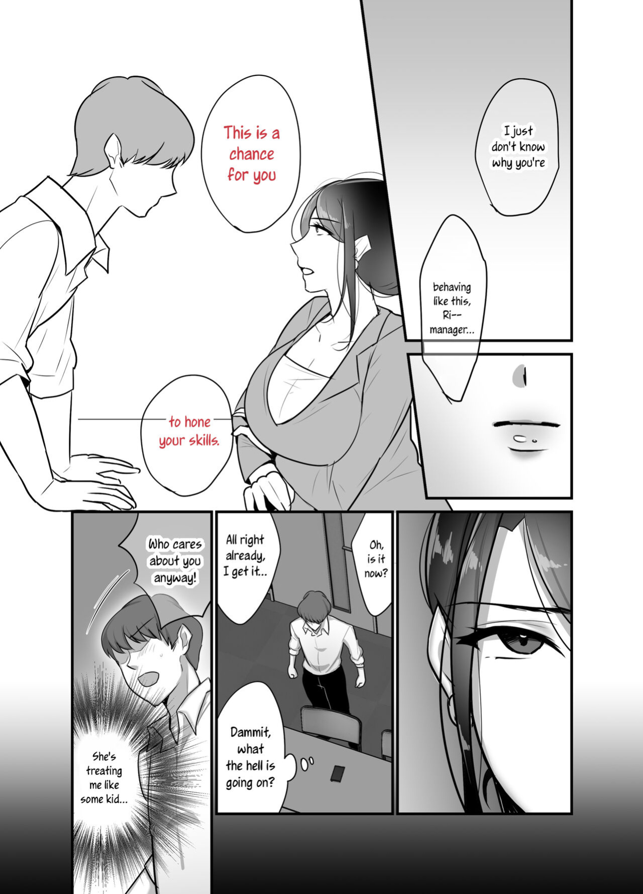 [Botamochi] Masaka Ano Oni Joushi ga Ore no SeFri ni Naru nante... 2 | I never thought that devilish Manager would become my Fuck Buddy... Part 2 [joobuspaidatr]