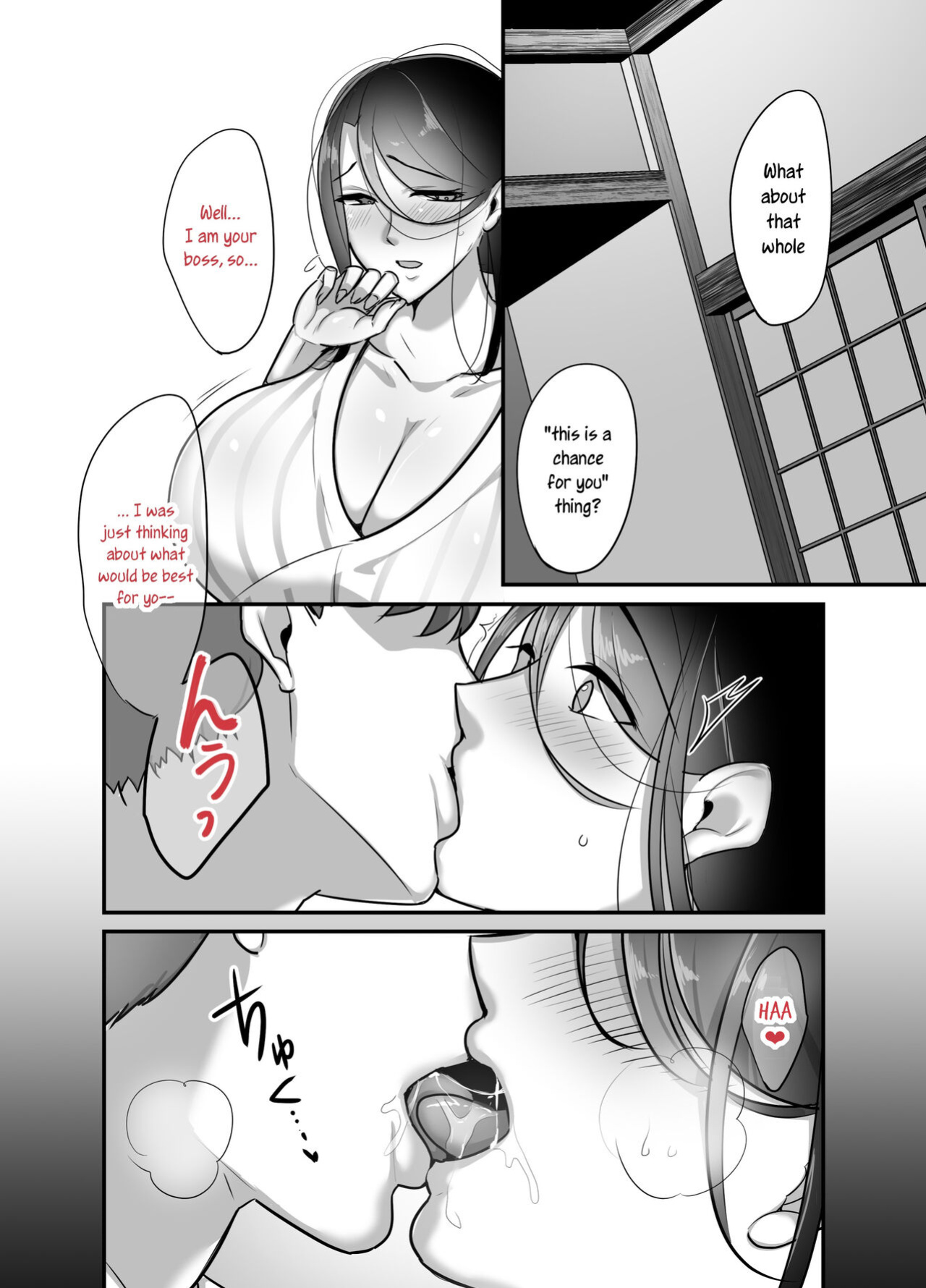 [Botamochi] Masaka Ano Oni Joushi ga Ore no SeFri ni Naru nante... 2 | I never thought that devilish Manager would become my Fuck Buddy... Part 2 [joobuspaidatr]