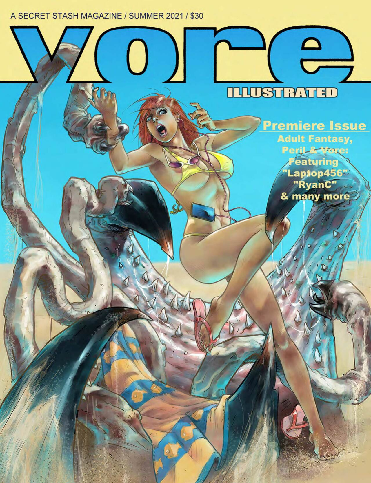 Vore Illustrated Summer 2021 RyanC/SecretStashComics