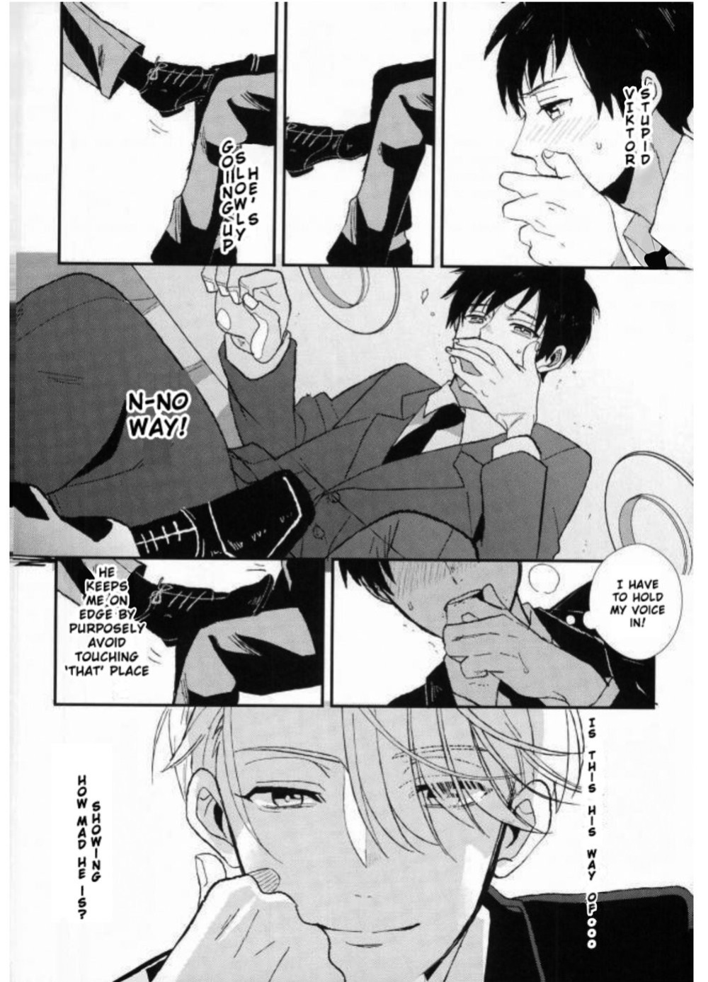 (Hyousou Strast 2) [COCO (Susugu)] Don’t touch Me! (Yuri on Ice) [CYBER PANDA SCANS]