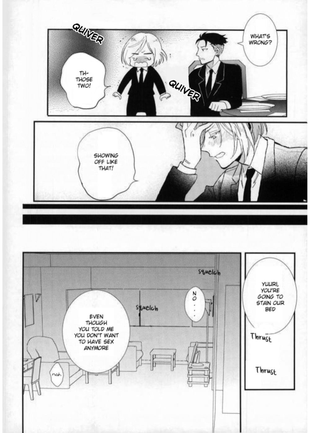 (Hyousou Strast 2) [COCO (Susugu)] Don’t touch Me! (Yuri on Ice) [CYBER PANDA SCANS]