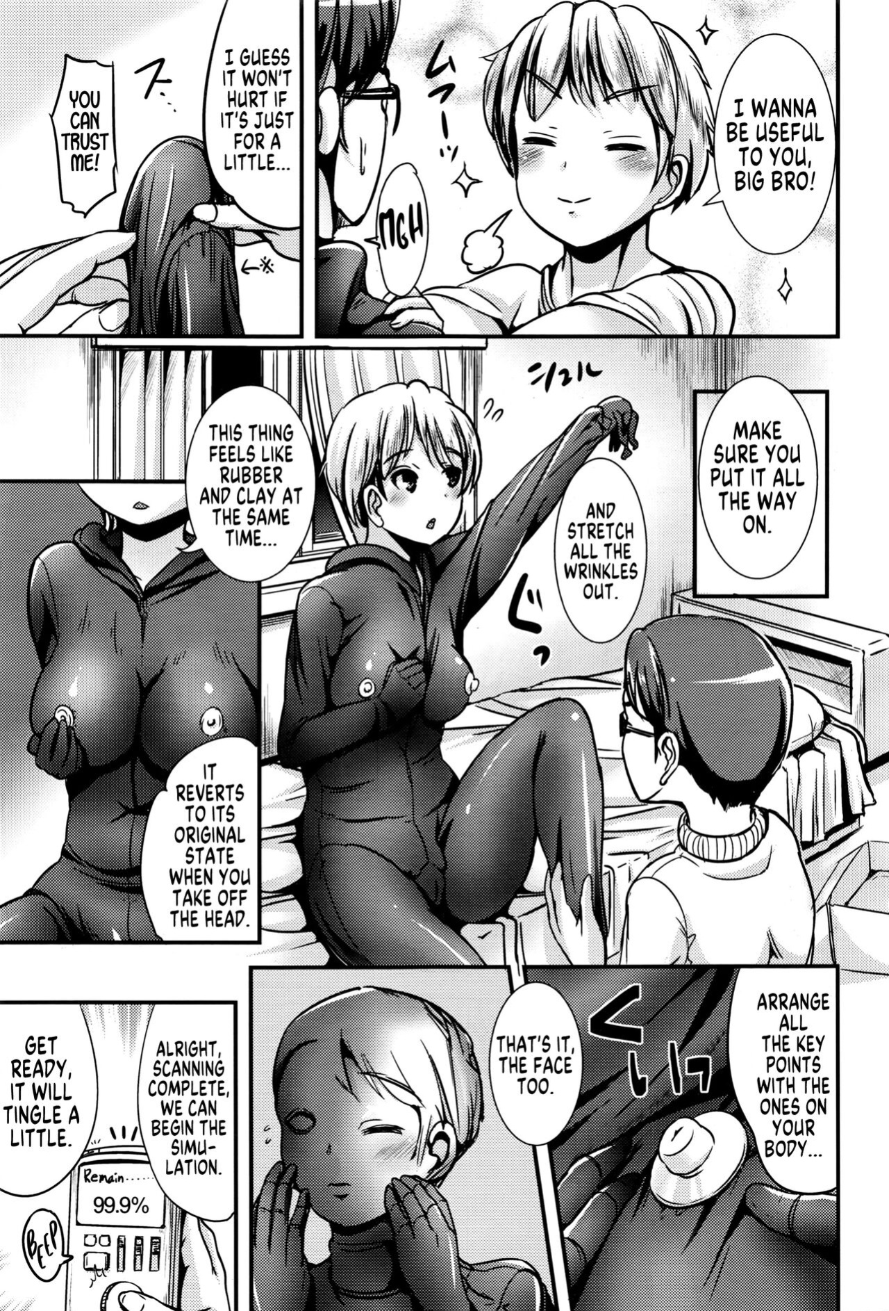 [Marneko] Wakuwaku! Rinshou Jisshuu Joshika Suit Sexy Medical Studies! Girlification Suit [GTF]