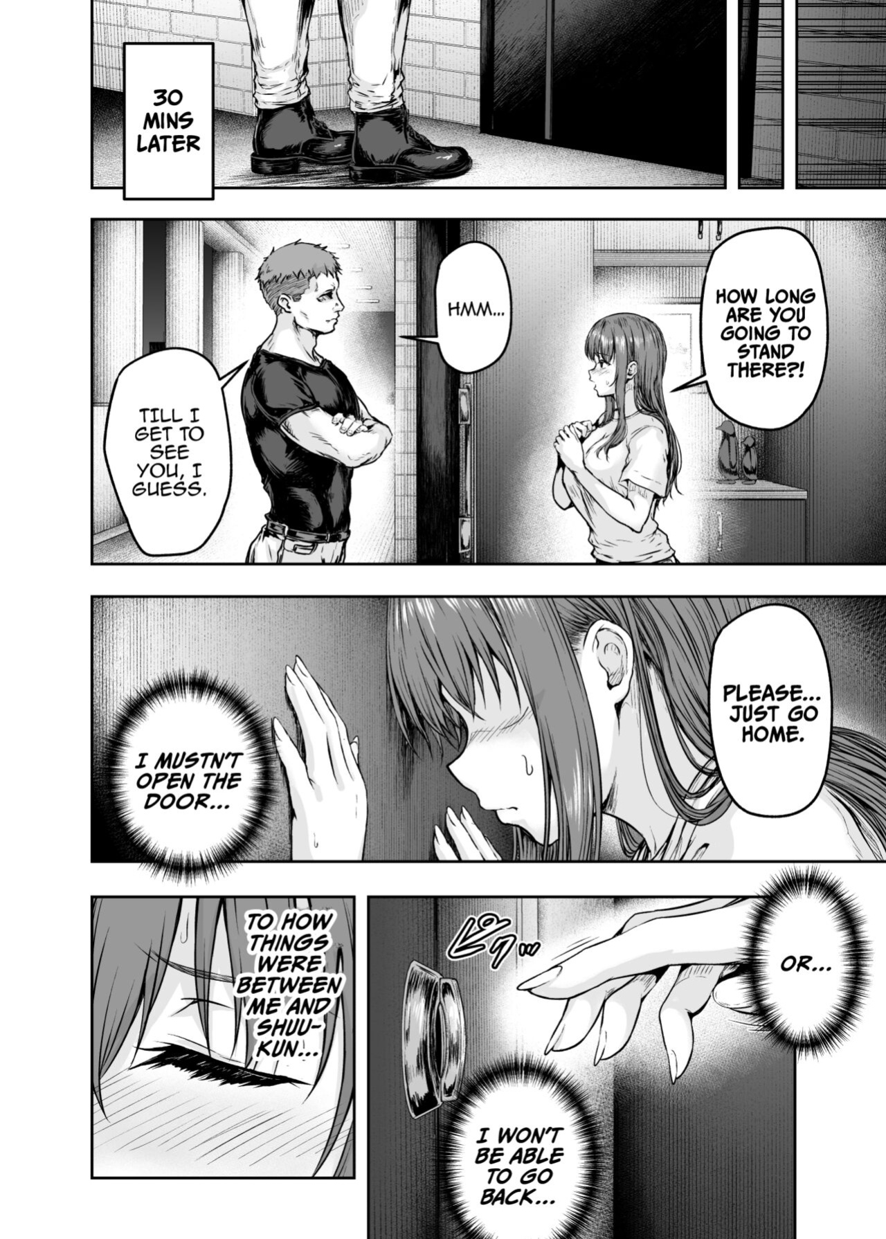 [Sazareito (Ohnaka Ito)] Watashi... Kaerare Chaimashita. 3 -AroThir OL ga Yarichin Daigakusei-tachi no Chinpo ni Dohamari suru made- [SquigglesJPTeam]