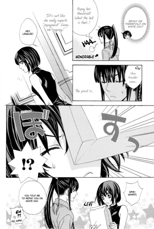(SC47) [Higashimikuni-kamen (Saitoh Maho, Kinui Tohko)] Valentine arrow (D.Gray-man)