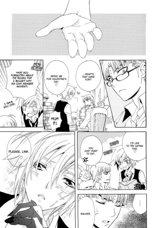 (SC47) [Higashimikuni-kamen (Saitoh Maho, Kinui Tohko)] Valentine arrow (D.Gray-man)