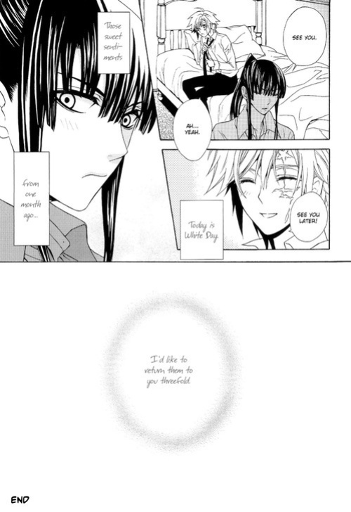 (SC47) [Higashimikuni-kamen (Saitoh Maho, Kinui Tohko)] Valentine arrow (D.Gray-man)