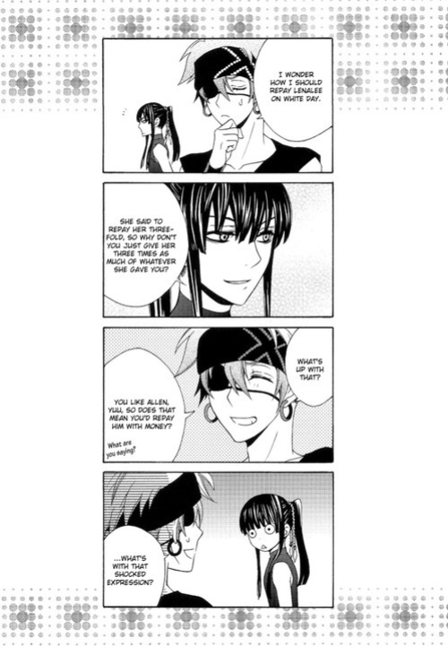 (SC47) [Higashimikuni-kamen (Saitoh Maho, Kinui Tohko)] Valentine arrow (D.Gray-man)