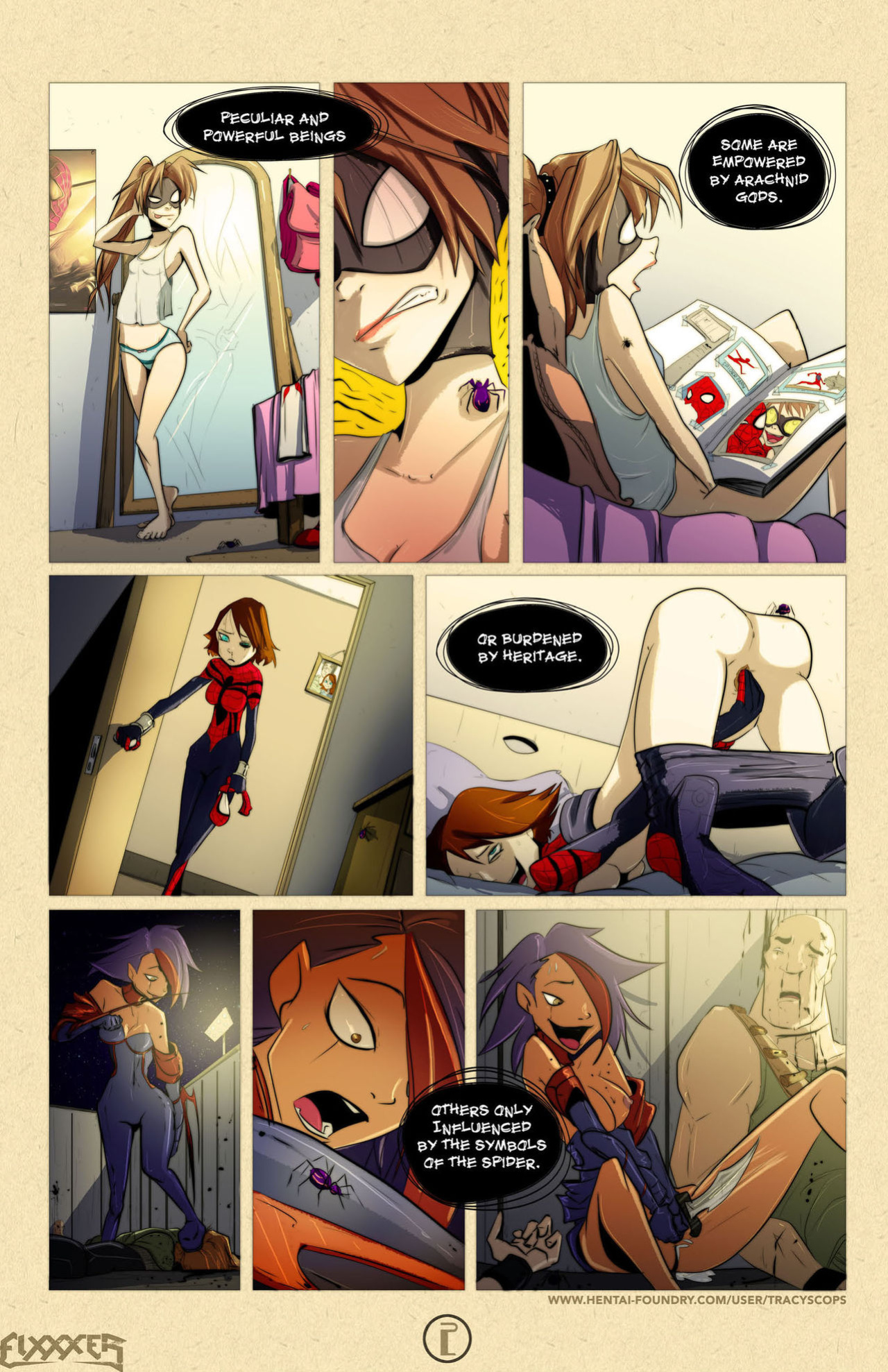 [Fixxxer] The Violation of the Spider Women (Spider-Man)