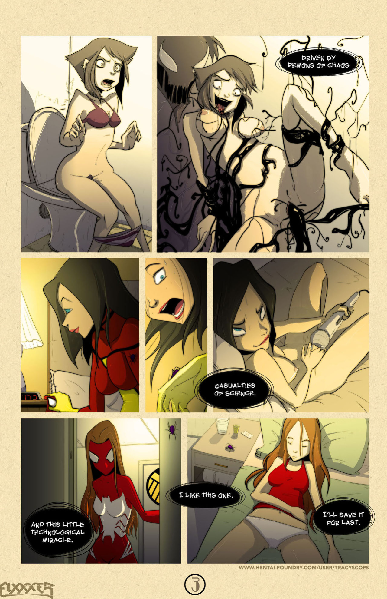 [Fixxxer] The Violation of the Spider Women (Spider-Man)